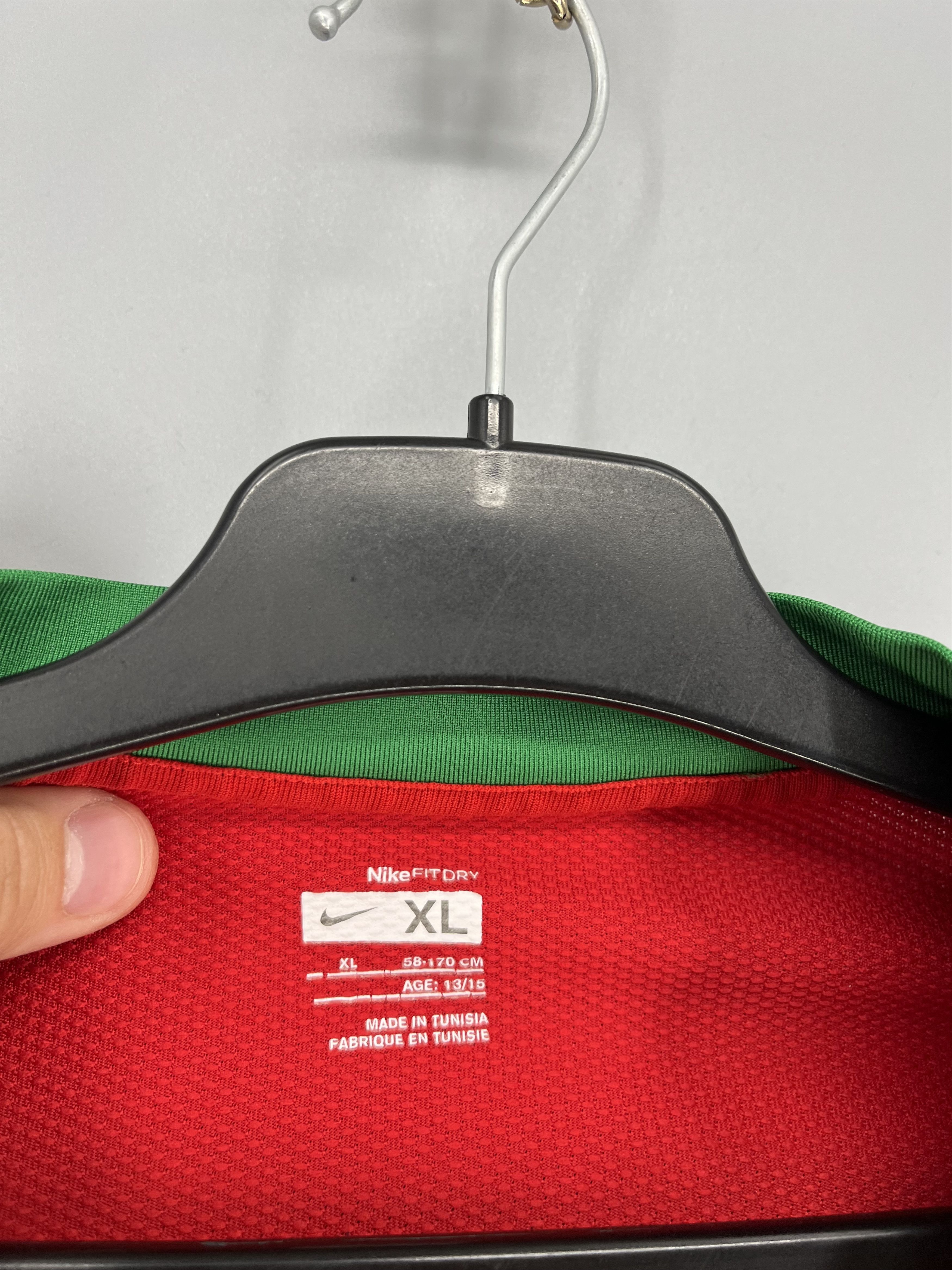 Nike Vintage Nike Portugal Soccer Jersey Football World Cup Size US S / EU 44-46 / 1 - 8 Thumbnail