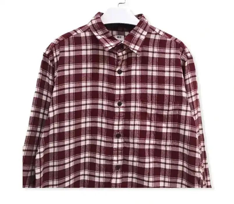 Flannel Japanese Brand Uniqlo Plaid Tartan Flannel Shirt Size US L / EU 52-54 / 3 - 2 Thumbnail