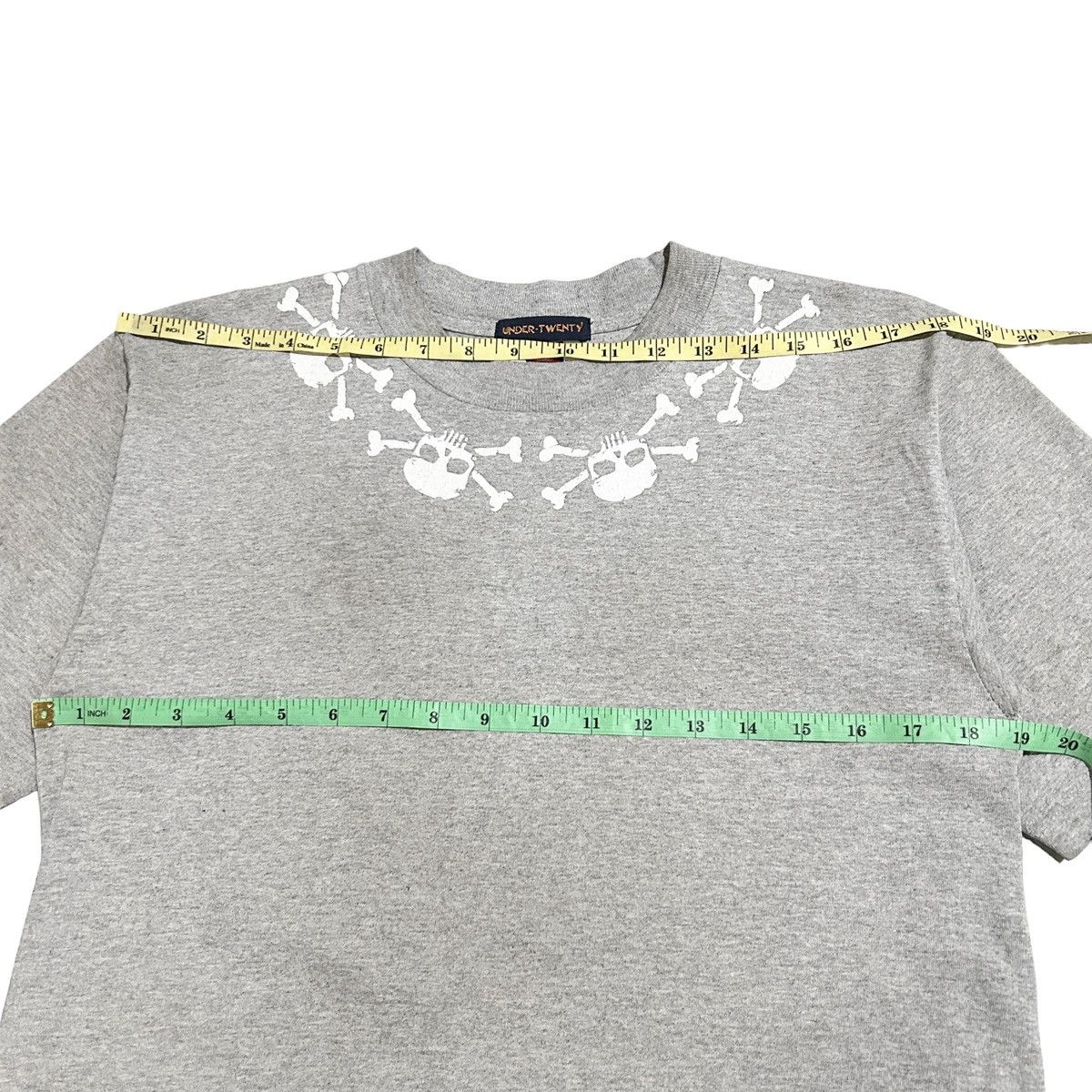 20471120 × Le Grande Bleu (L.G.B.) × Seditionaries 90s Under-Twenty - Skull Bones Size US M / EU 48-50 / 2 - 18 Thumbnail