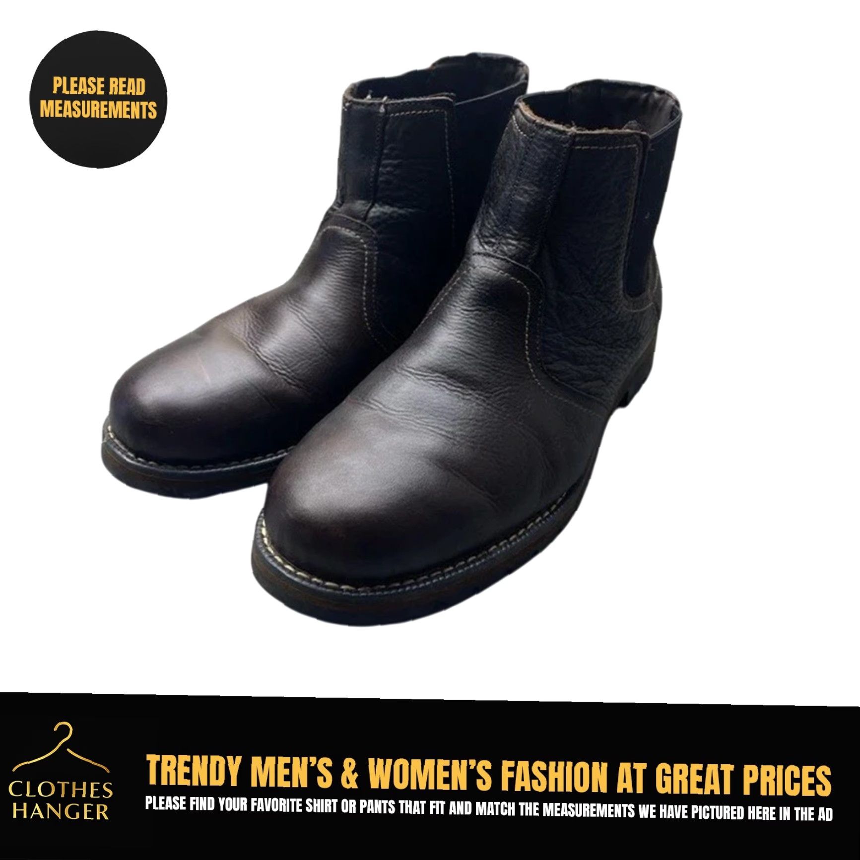 Timberland TIMBERLAND 9706A MEN'S SIZE 11 LARCHMONT DARK BROWN LEATHER CHELSEA BOOT 1511 Size US 11 / EU 44 - 2 Thumbnail
