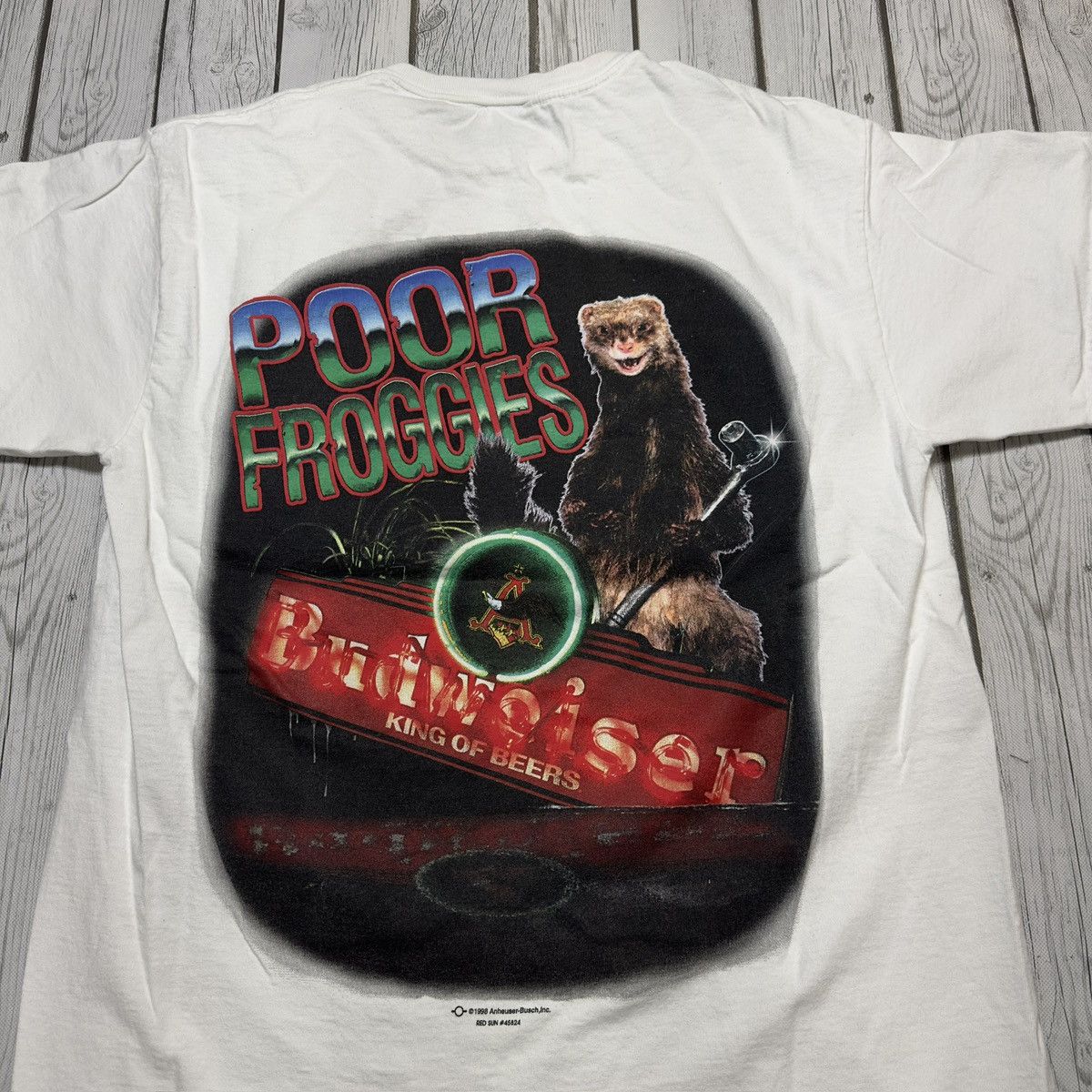 Budweiser × Delta × Vintage Vintage Budweiser tee Size US L / EU 52-54 / 3 - 3 Thumbnail