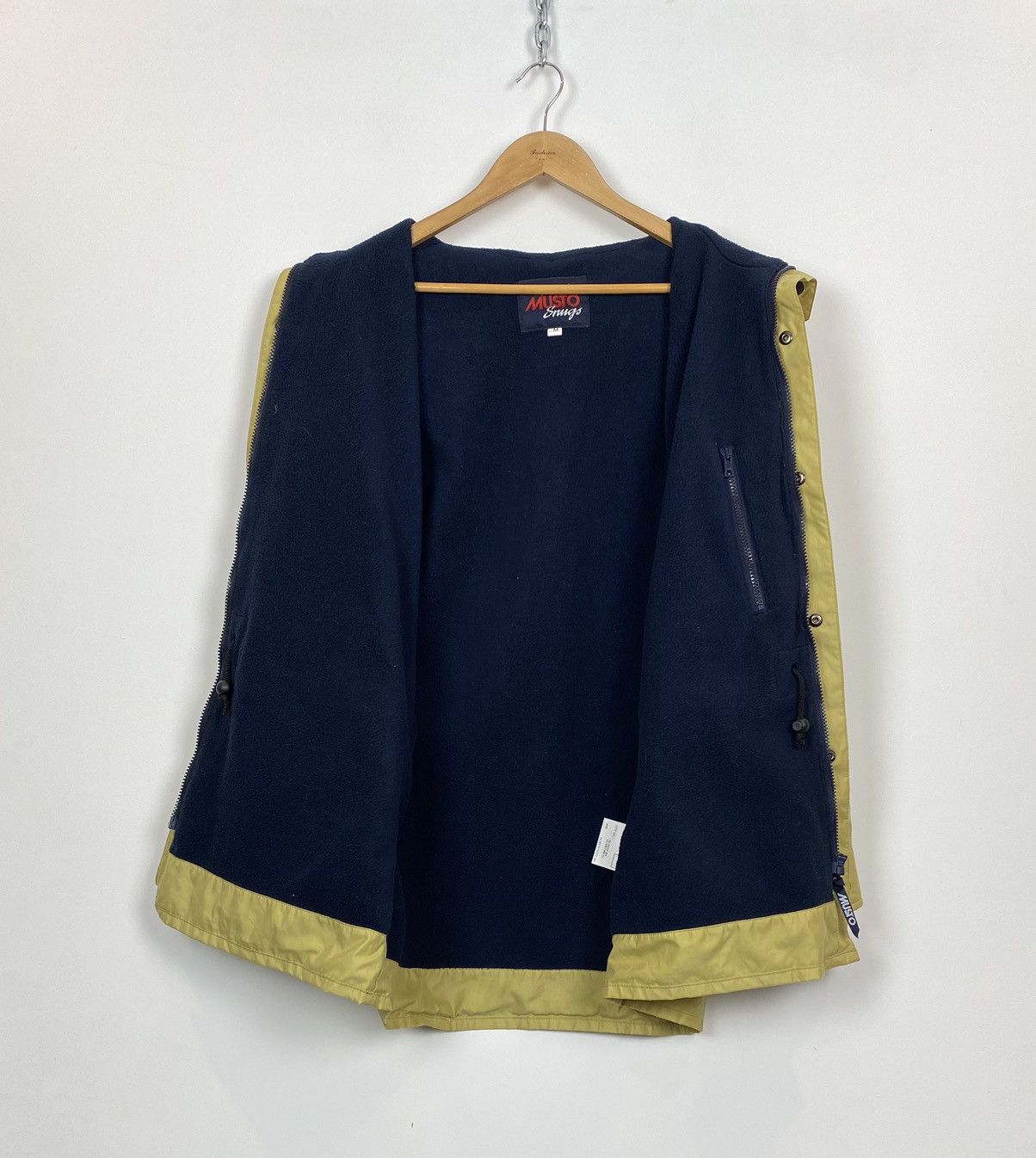 Musto Musto Snugs Full Zip Long Sleeve Jacket Yellow Men's Size M Size US M / EU 48-50 / 2 - 13 Thumbnail