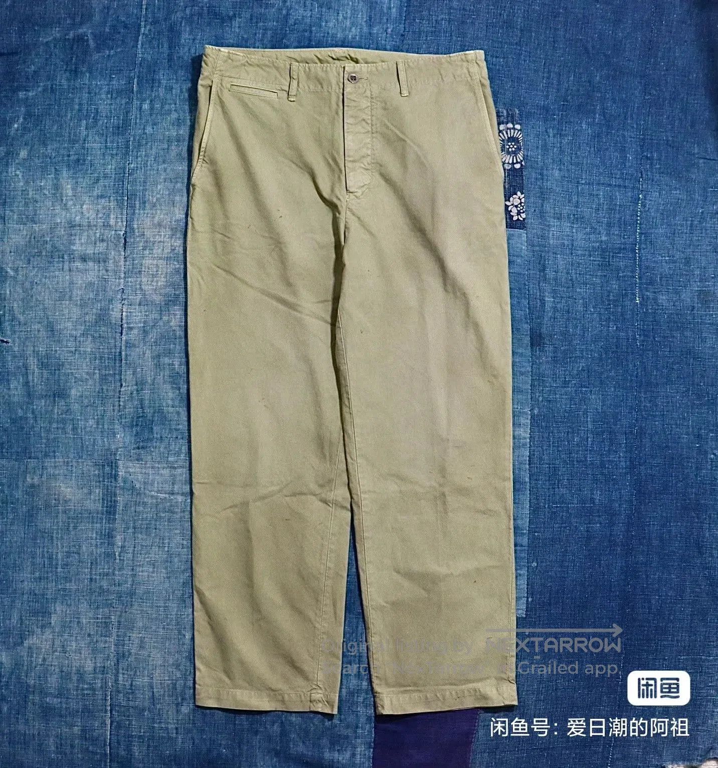 Visvim Visvim C/D Field Chino Pants dmgd. Size US 26 / EU 42 - 1 Thumbnail
