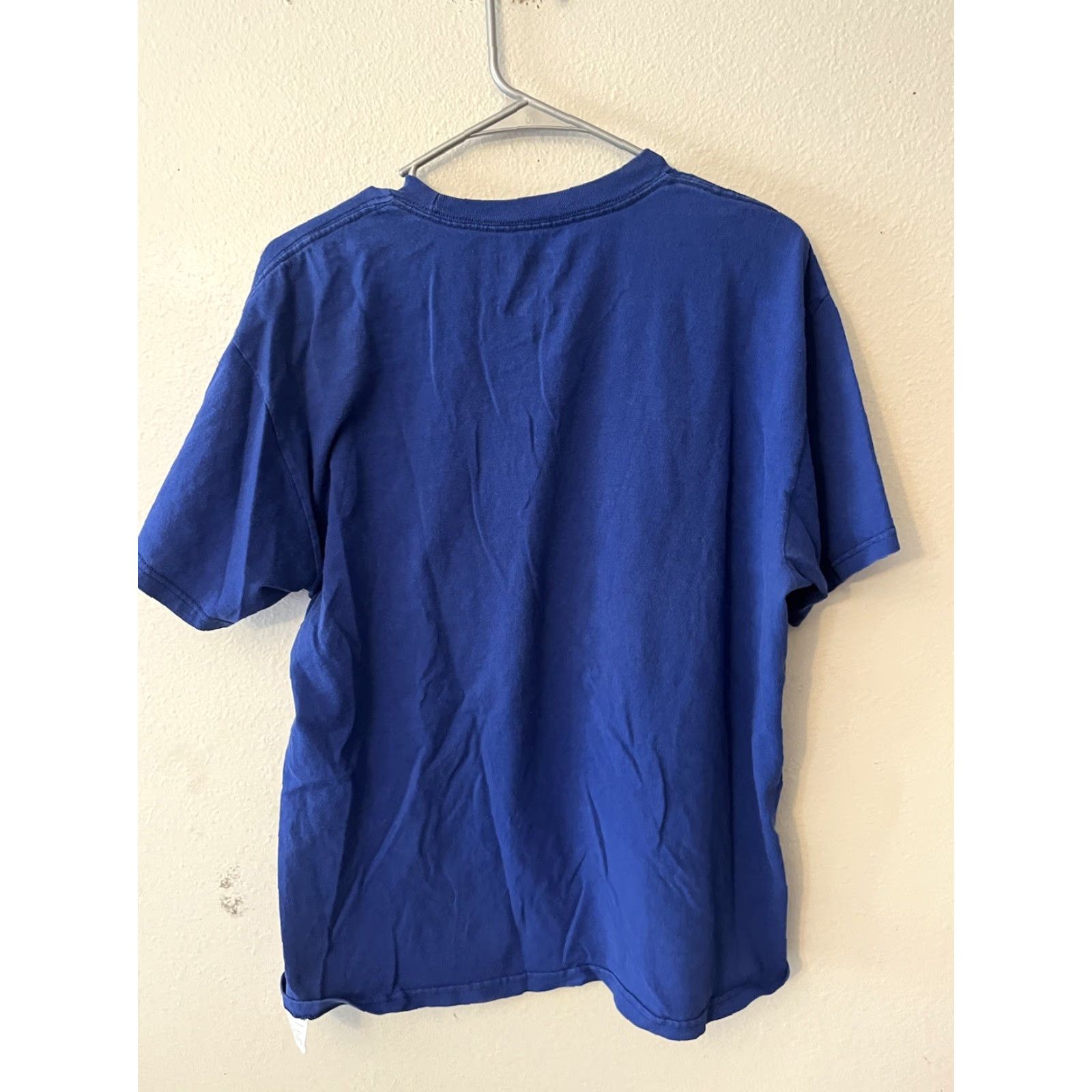 NFL NY Giants NFL Team Apparel Men's Blue Distressed T-Shirt Large Graphic Size US L / EU 52-54 / 3 - 3 Thumbnail