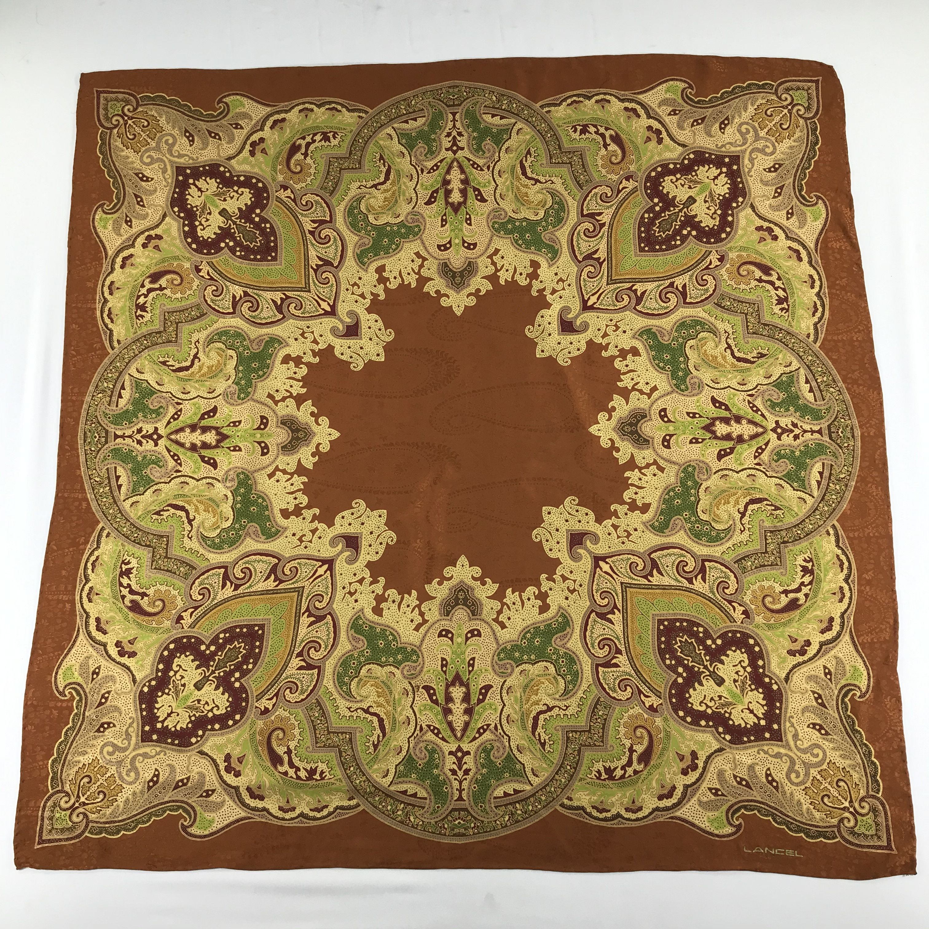 Lancel Vintage Lancel Silk Scarf Size ONE SIZE - 2 Thumbnail