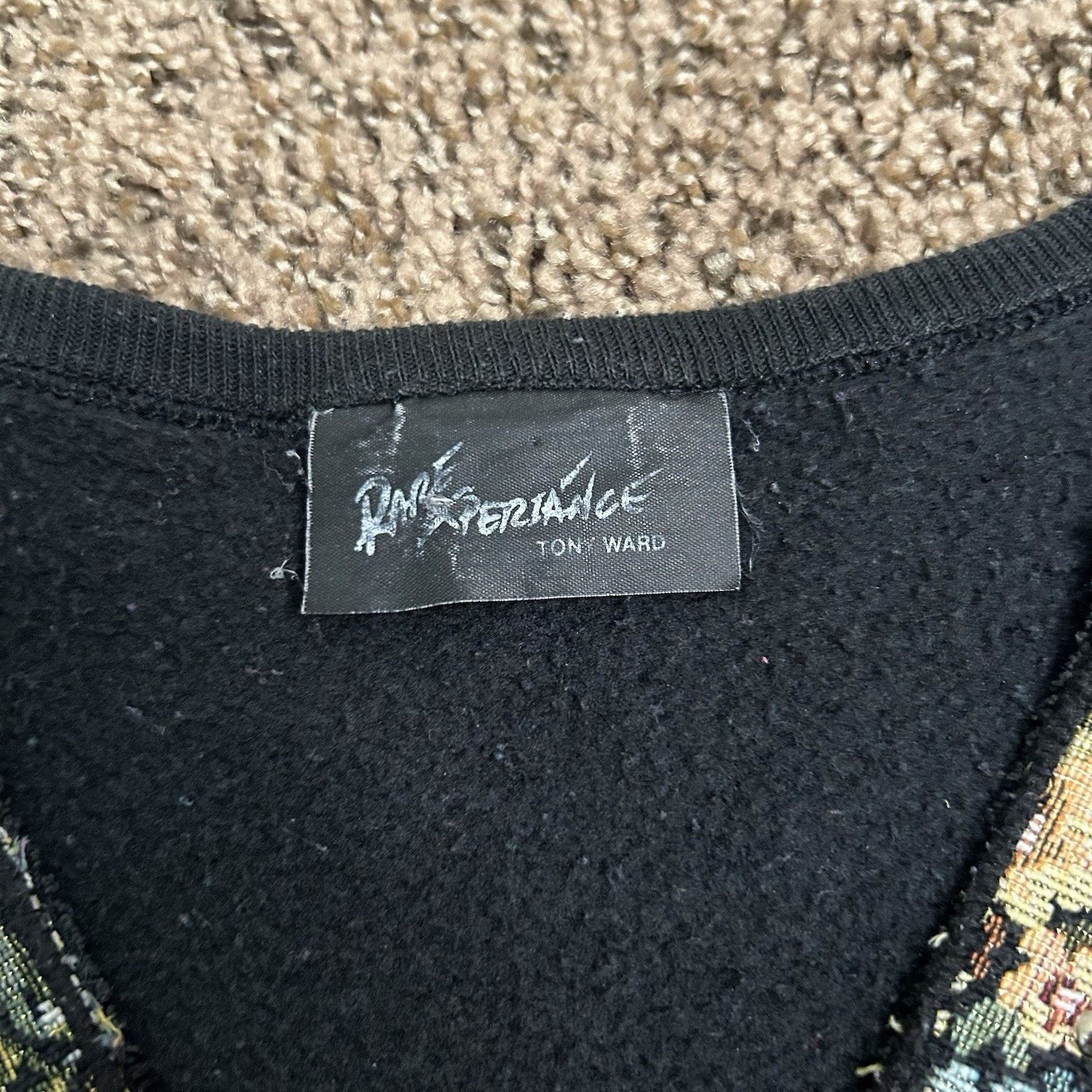 Other Vintage Rare Tony Ward Black Leather Shirt One Size Fits All Size ONE SIZE - 4 Thumbnail