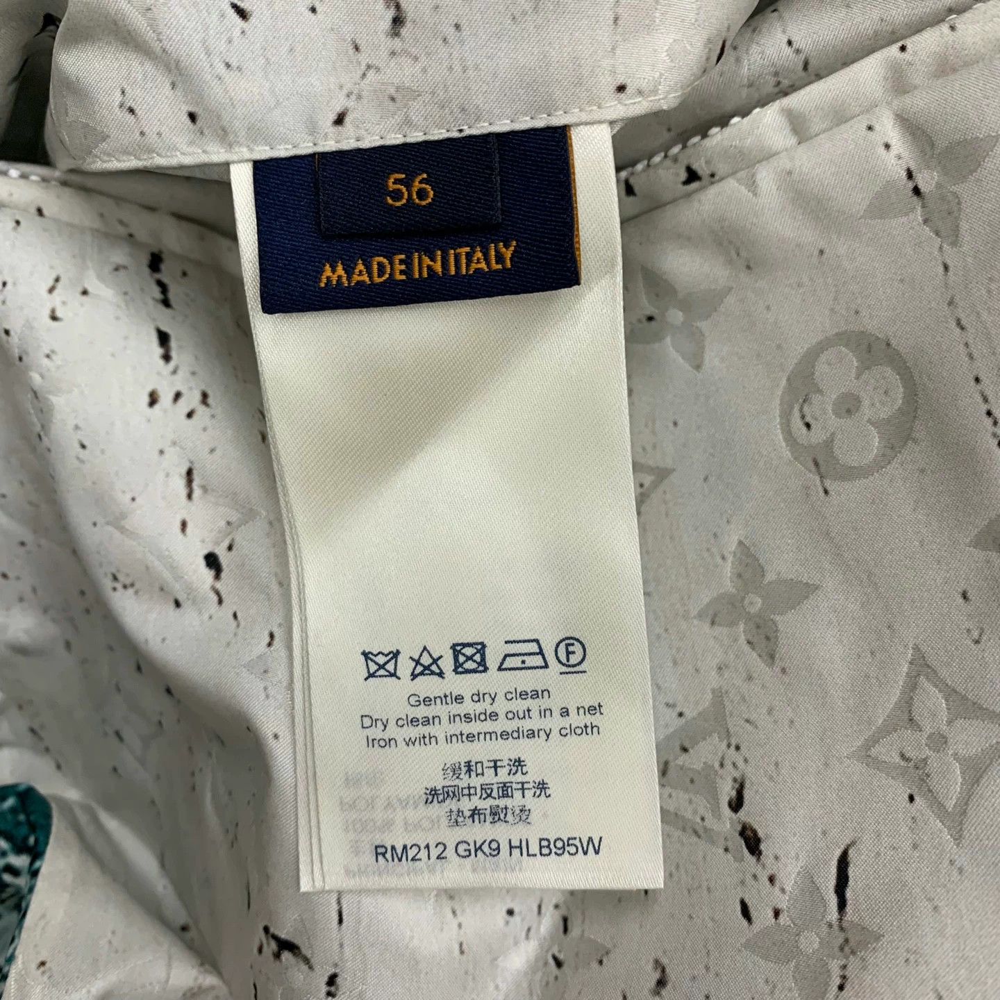 Louis Vuitton LV marble monogram logo all-over print windbreaker jacket Size 3XL / US 20-22 - 6 Thumbnail