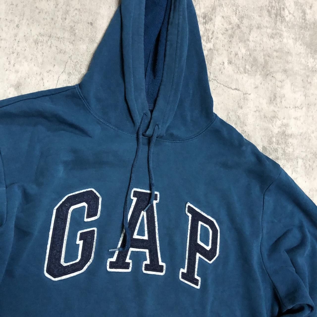 Gap Blue Gap hoodie with embroidered logo #retro Size US M / EU 48-50 / 2 - 4 Thumbnail
