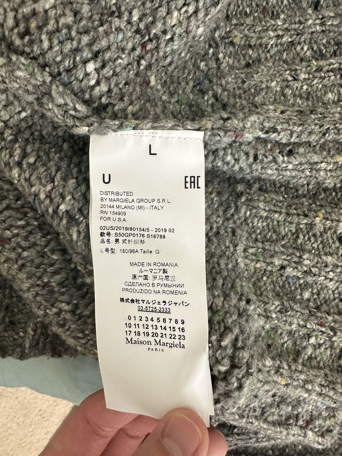 Maison Margiela Destroyed Sweater Size US L / EU 52-54 / 3 - 5 Thumbnail