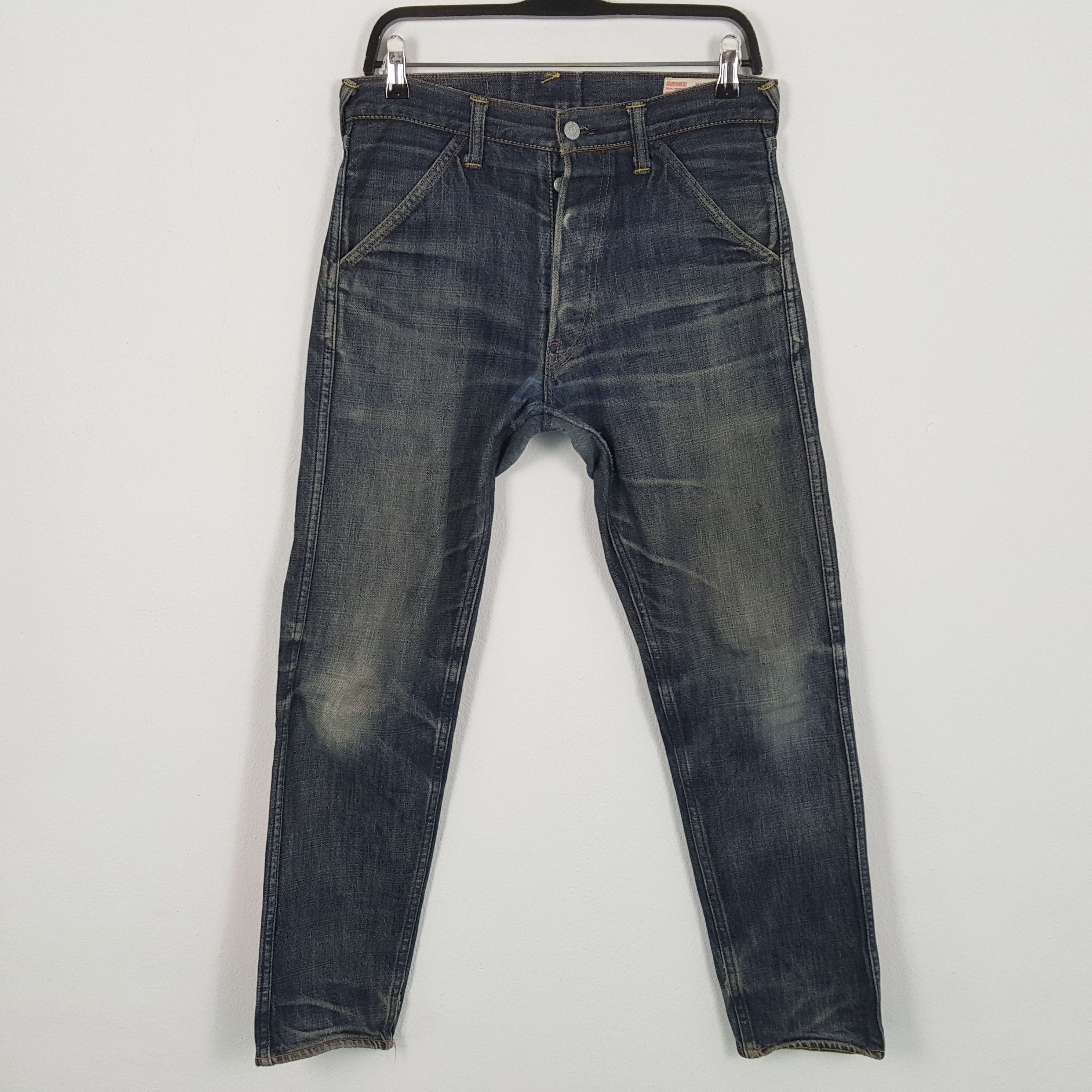 Evisu EVISU Japanese Brand Streetwear Style Custom Daicock Jeans Size US 30 / EU 46 - 4 Thumbnail