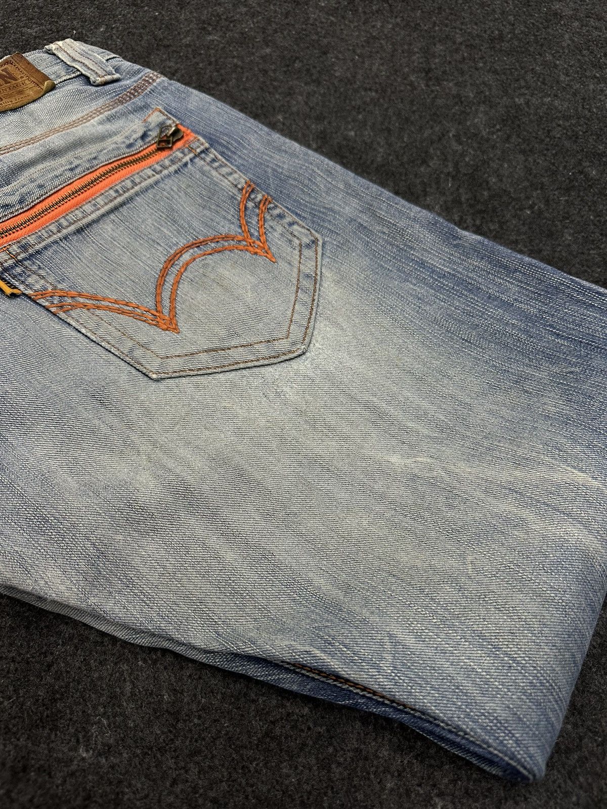 Edwin × If Six Was Nine × Le Grande Bleu (L.G.B.) Vintage Edwin XV Japan Distressed Denim Size 32 F44 Size US 32 / EU 48 - 13 Thumbnail