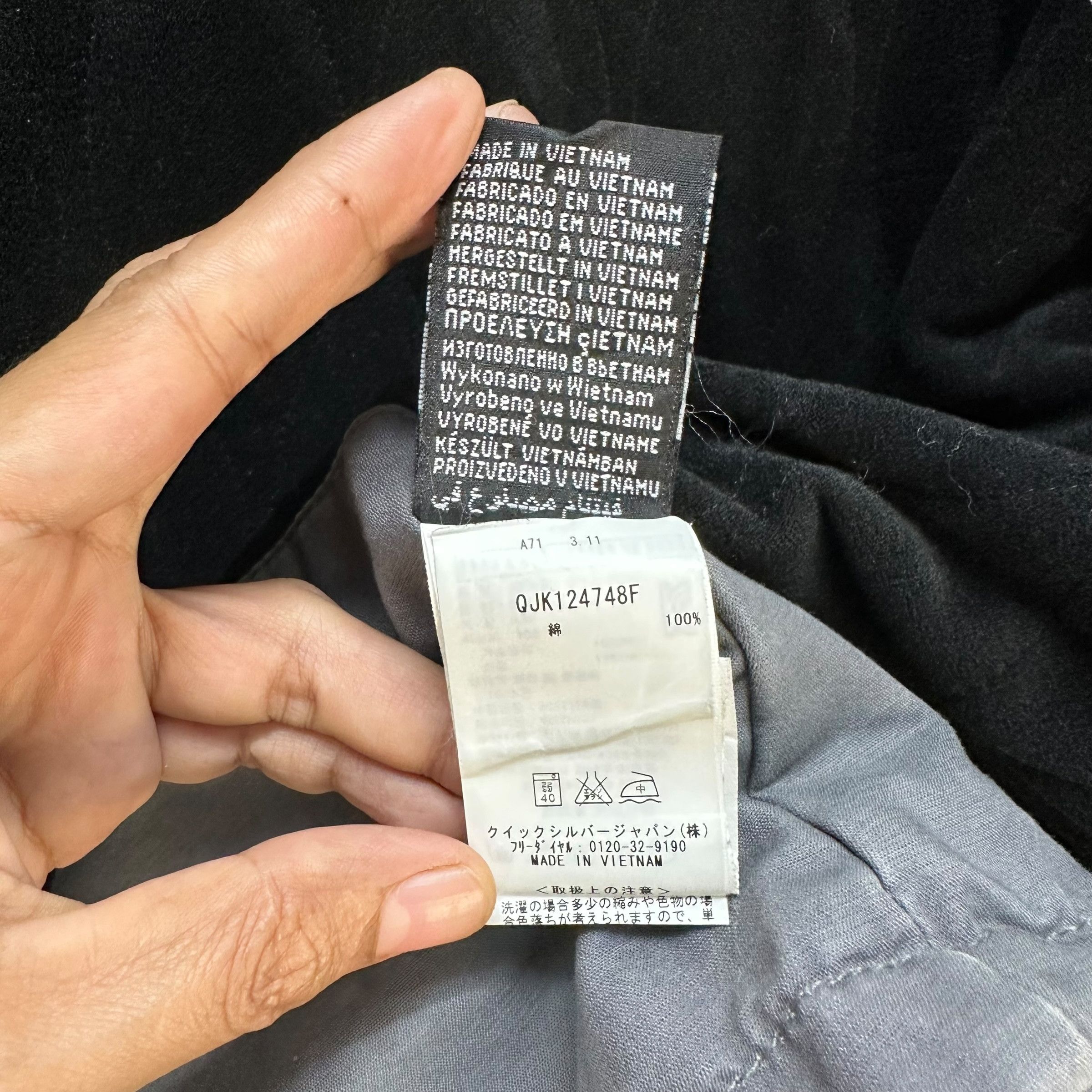 Quiksilver QUIKSILVER Double Breasted Cotton Casual Jacket #A75-1818 Size US M / EU 48-50 / 2 - 11 Thumbnail