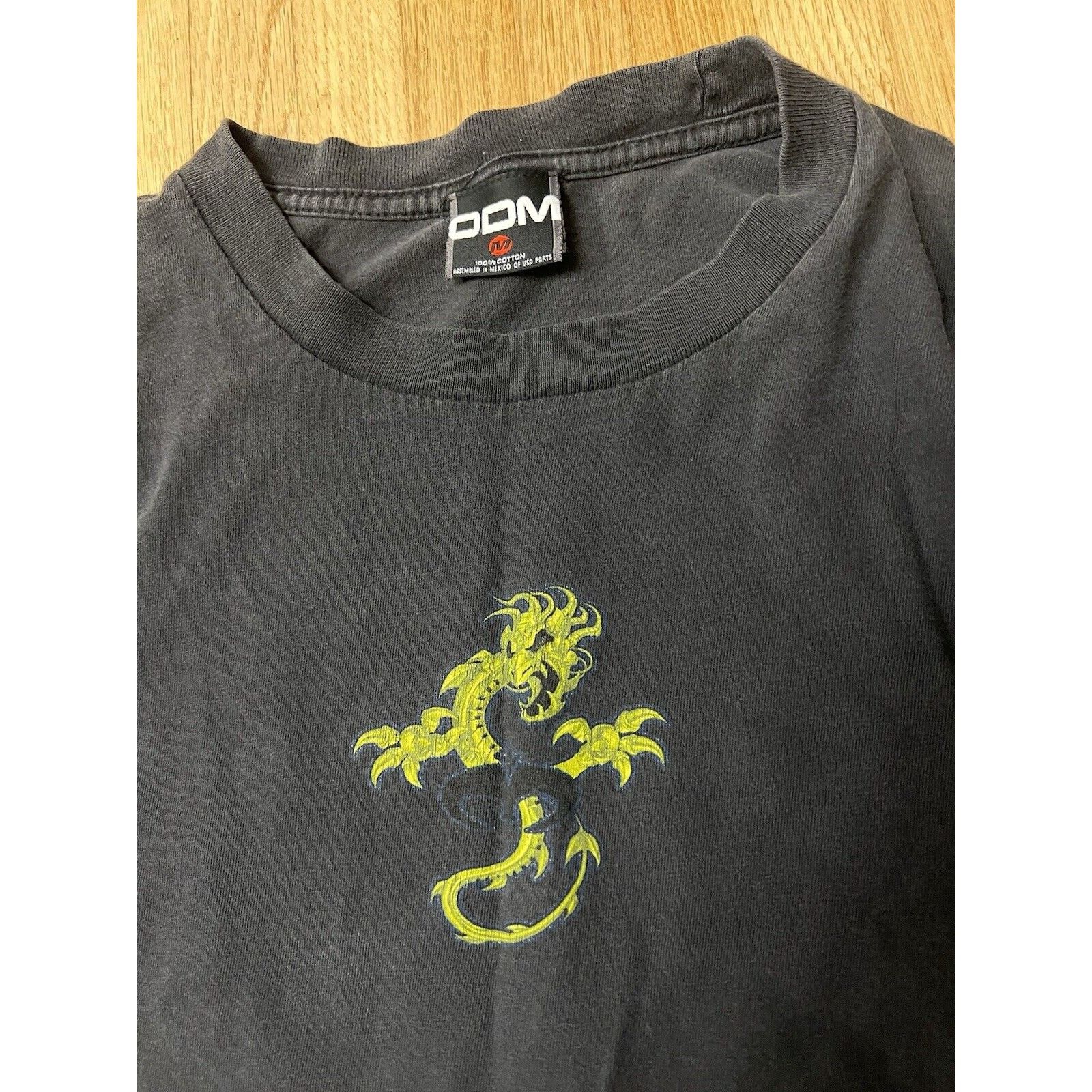 ODM Vintage Tshirt ODM Medium Skull Metal Dragon "Liquid Blue" Size US M / EU 48-50 / 2 - 4 Thumbnail