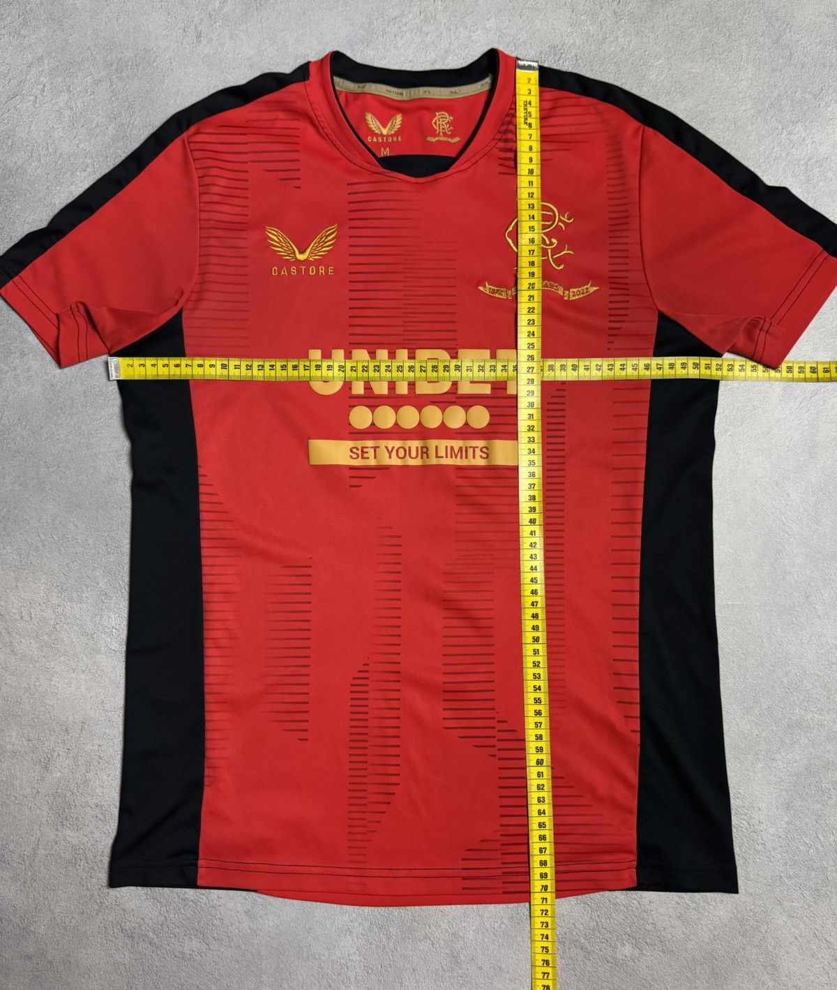 Castore Glasgow Rangers 2021 2022 Pre-Match Shirt Jersey Castore Size US M / EU 48-50 / 2 - 11 Thumbnail