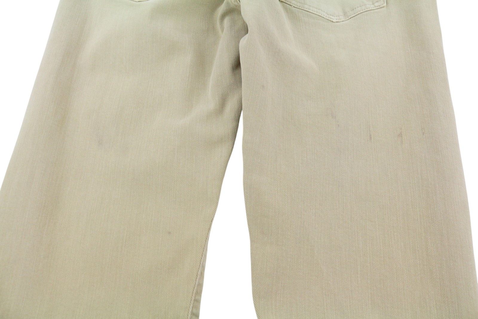 R13 BOY STRAIGHT 30 Khaki Stretch Faded Ankle Casual 86284 Size 30" / US 8 / IT 44 - 15 Thumbnail