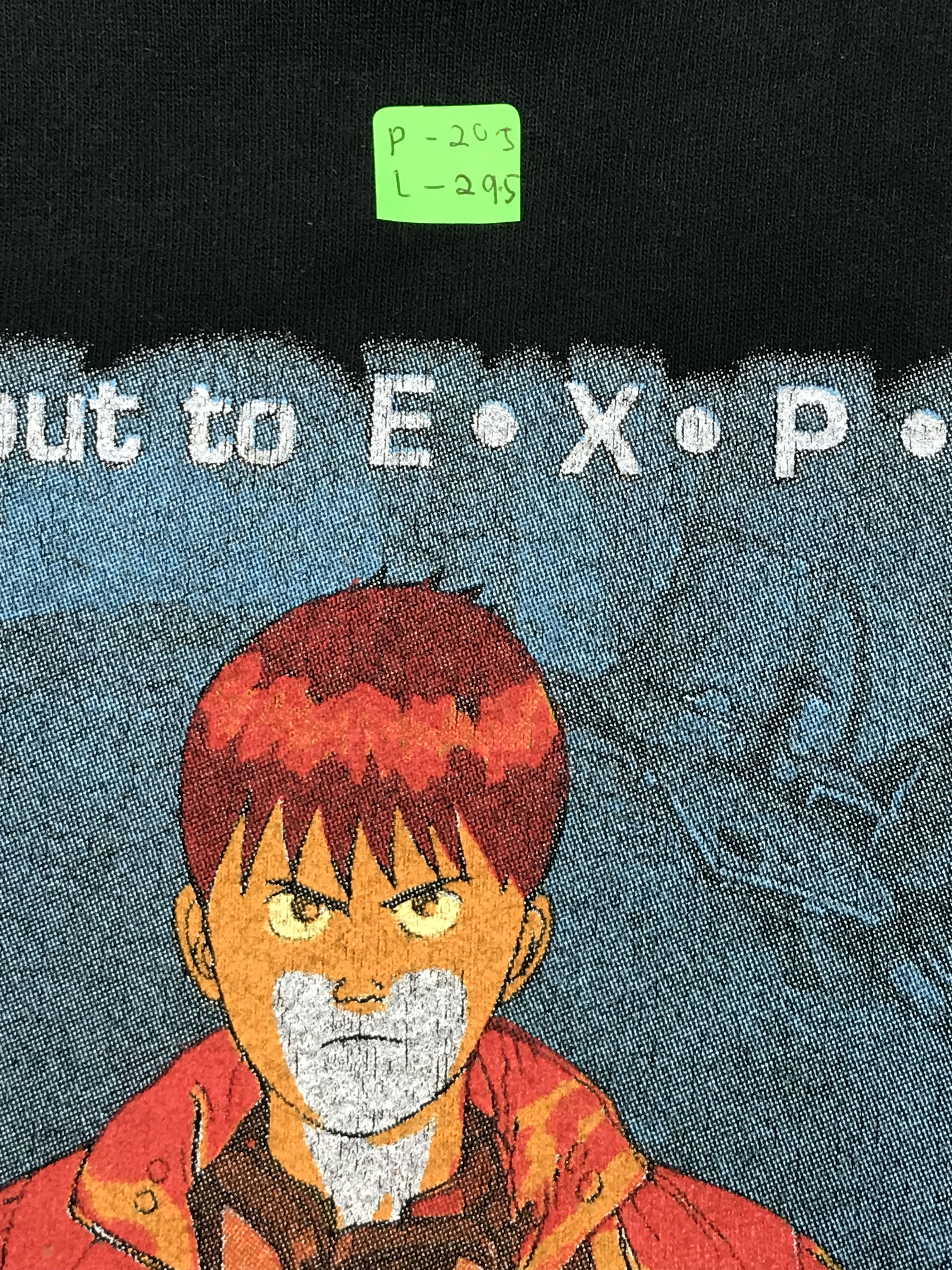 Japanese Brand 1988 Tee Vintage Akira Kaneda T-shirt Anime cyberpunk Size US L / EU 52-54 / 3 - 10 Thumbnail