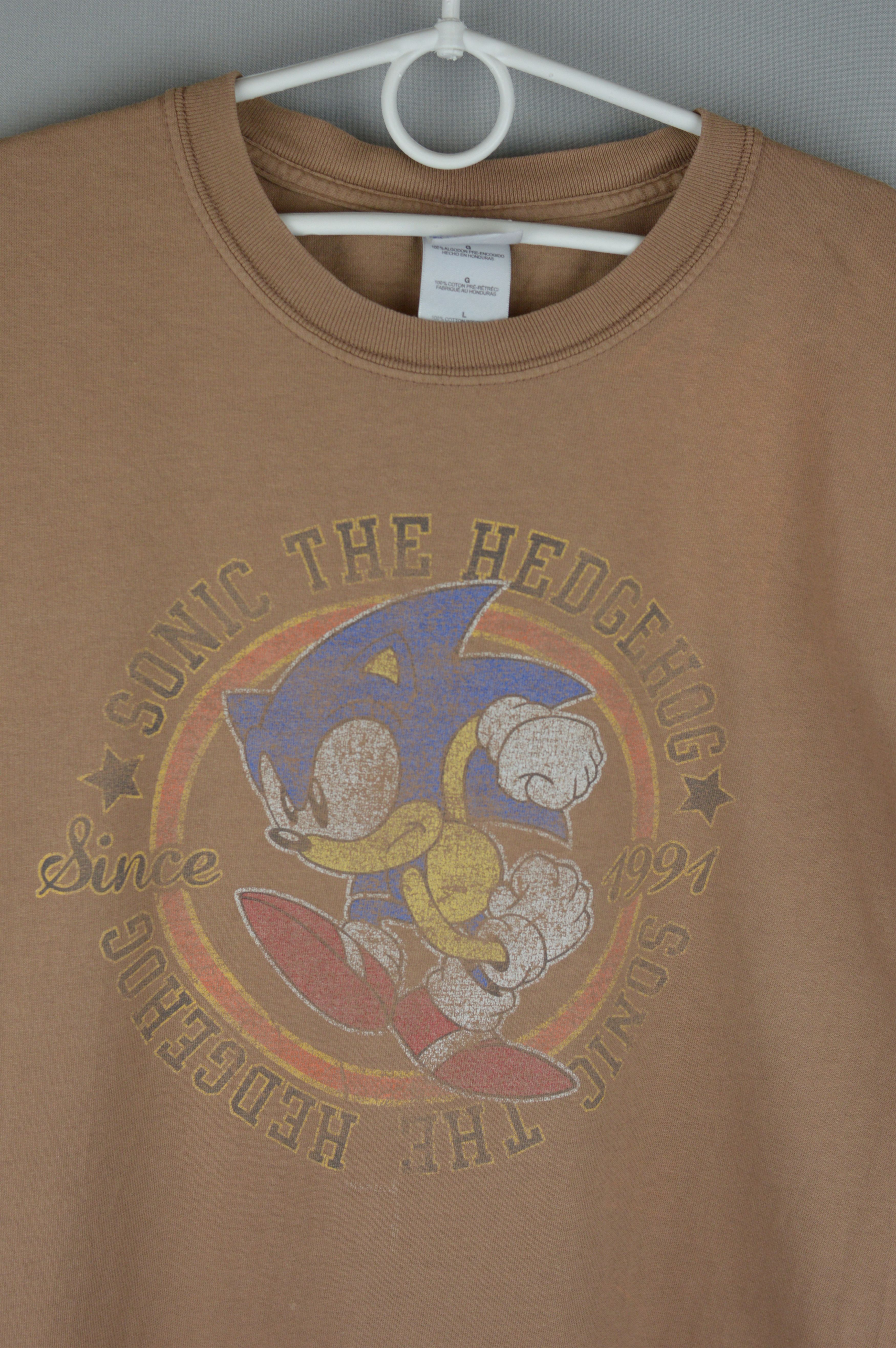 Vintage Vintage Sonic The Hedgehog t shirt Size US L / EU 52-54 / 3 - 2 Thumbnail