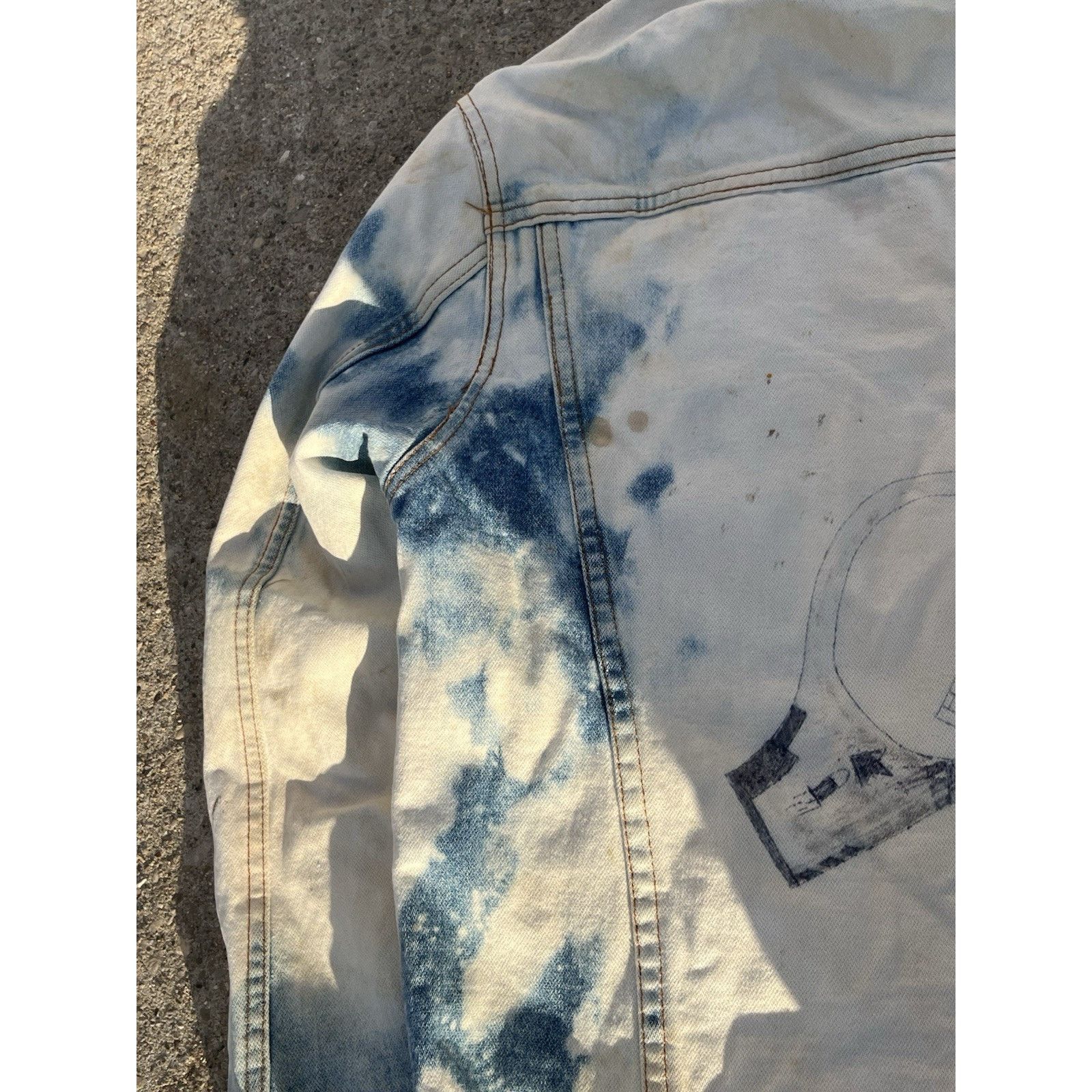 Quiksilver 80s 90s Quicksilver x Saugatuck Bootleg Jean Jacket Acid was Size US M / EU 48-50 / 2 - 19 Thumbnail