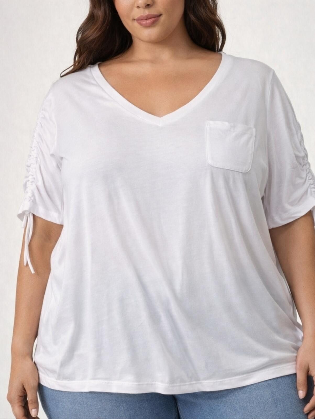 Other Roamans V Neck T Size XL / US 12-14 / IT 48-50 - 1 Thumbnail