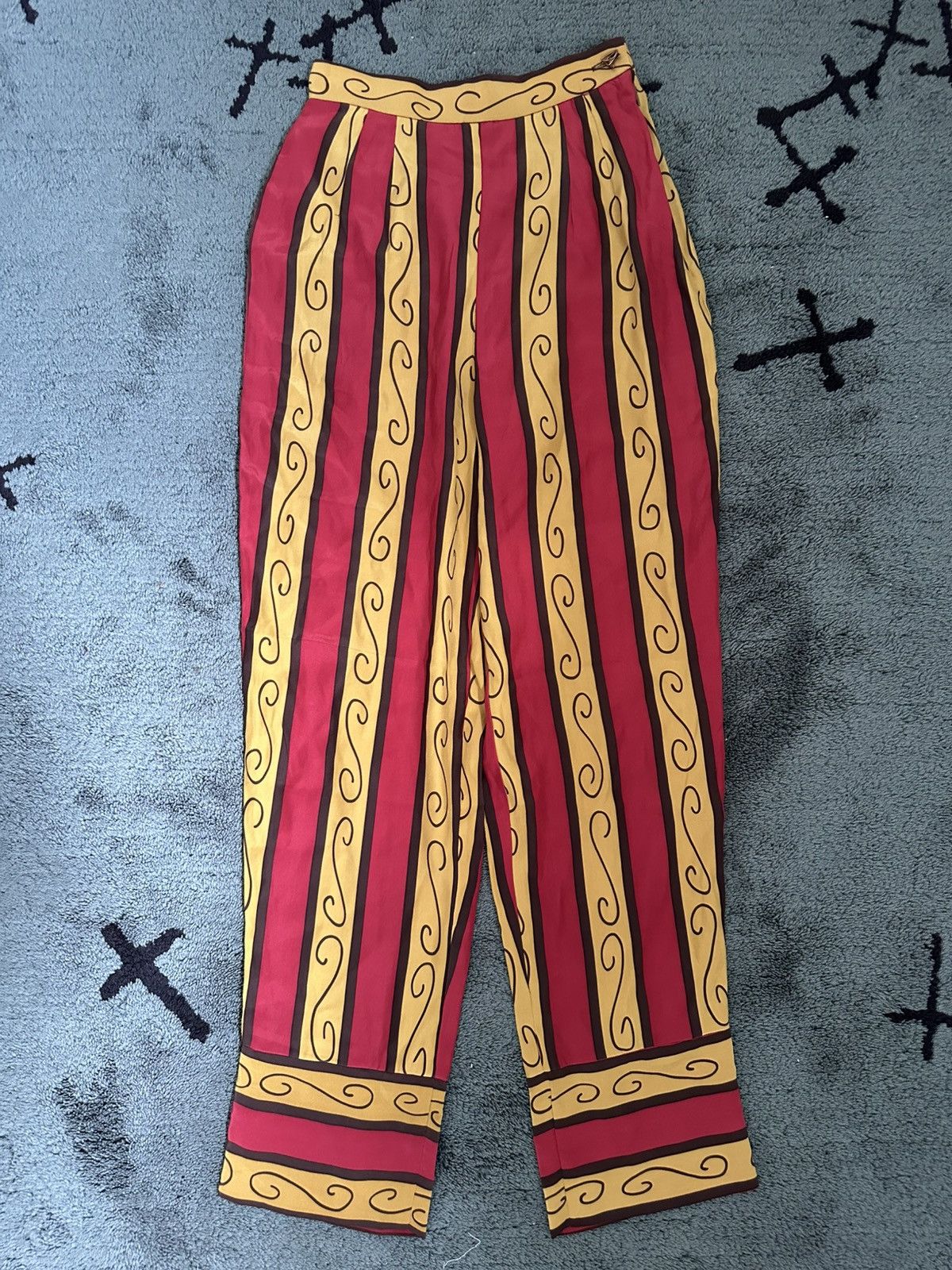 Todd Oldham Todd Oldham Spring 1992 Silk Pants Size 24" / US 00 / IT 34 - 1 Thumbnail