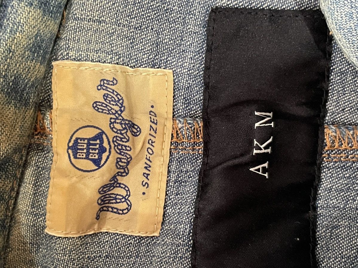 AKM Wrangler Blue Bell x AKM Denim Jacket Size US L / EU 52-54 / 3 - 3 Thumbnail