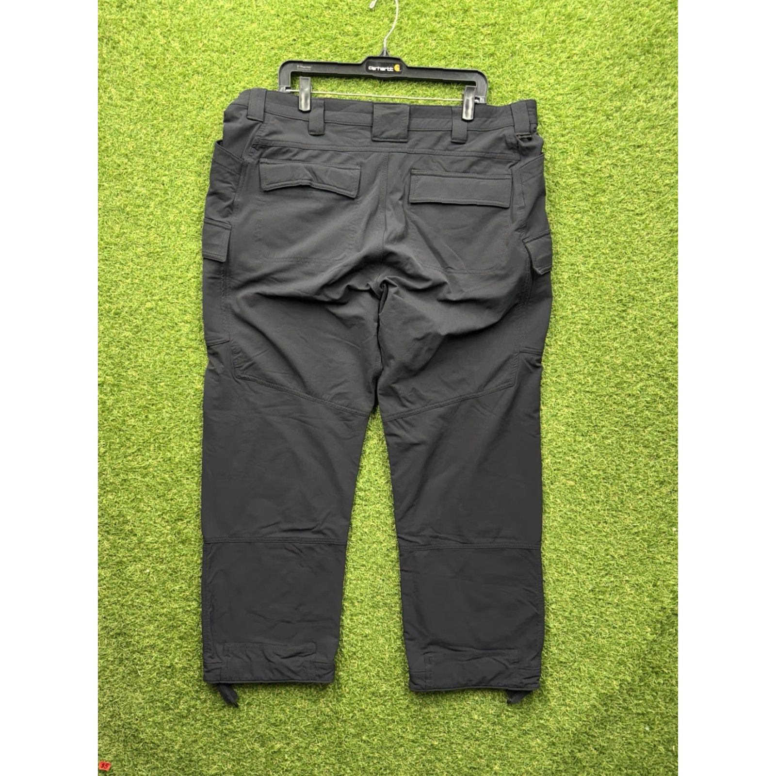 Duluth Trading Company VINTAGE Duluth Trading Co Cargo Pants Mens 40x30 Utility Green Water-Resistant Nylon Spandex Regular Straight Size US 40 / EU 56 - 2 Thumbnail