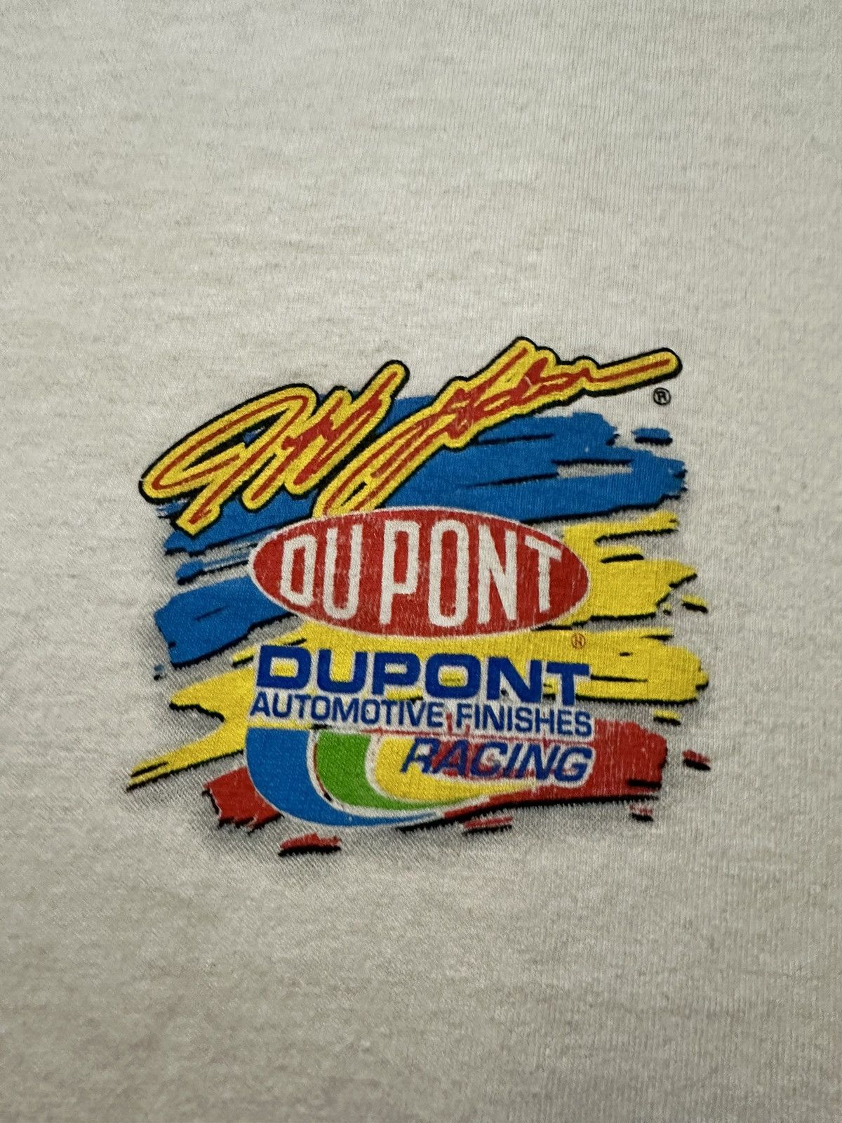 Vintage Vintage NASCAR Racing T Shirt Size US L / EU 52-54 / 3 - 4 Thumbnail