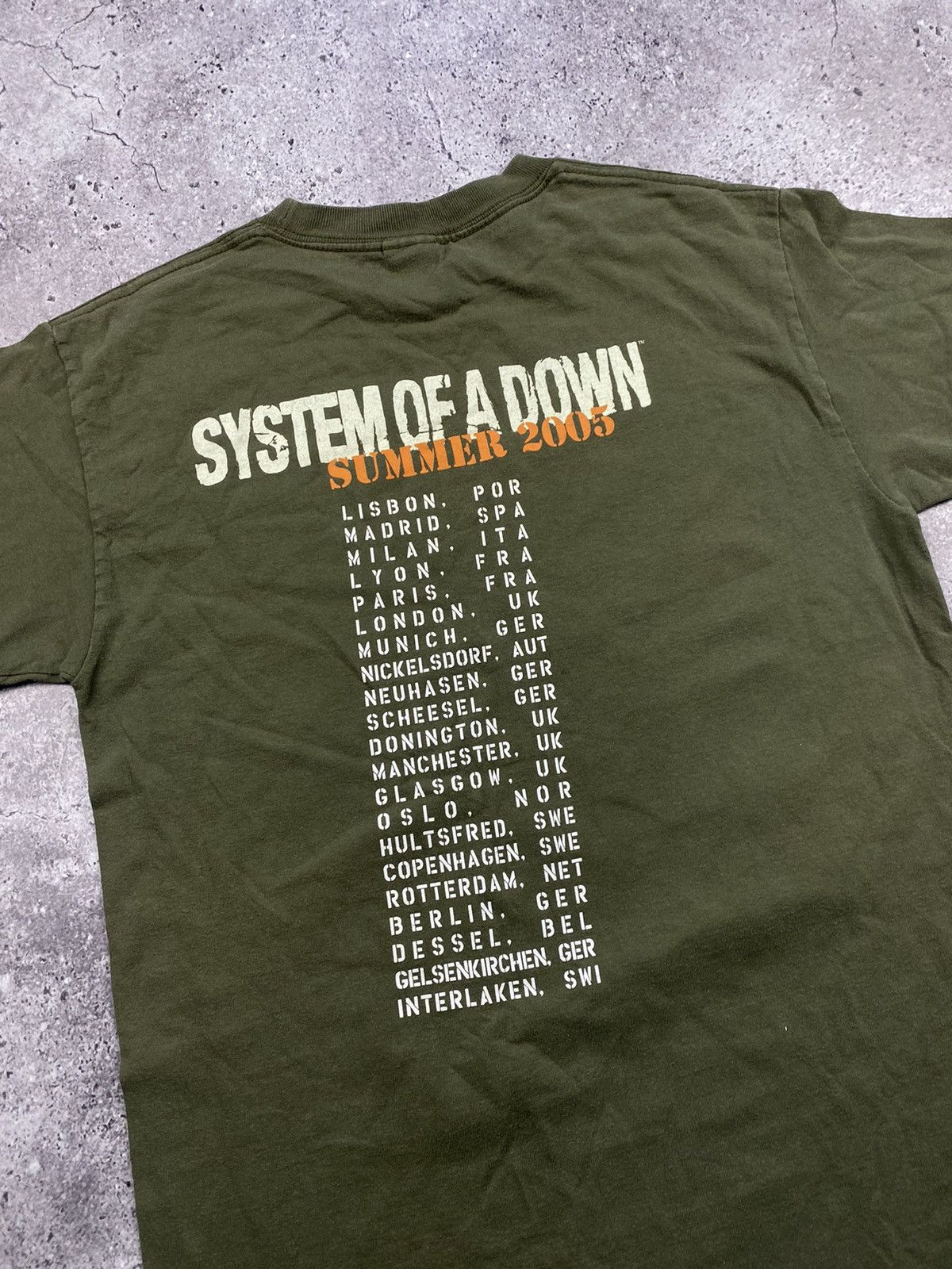 Band Tees × Vintage Vintage System Of A Down 2000’s Band Tee Medium Size US M / EU 48-50 / 2 - 5 Thumbnail