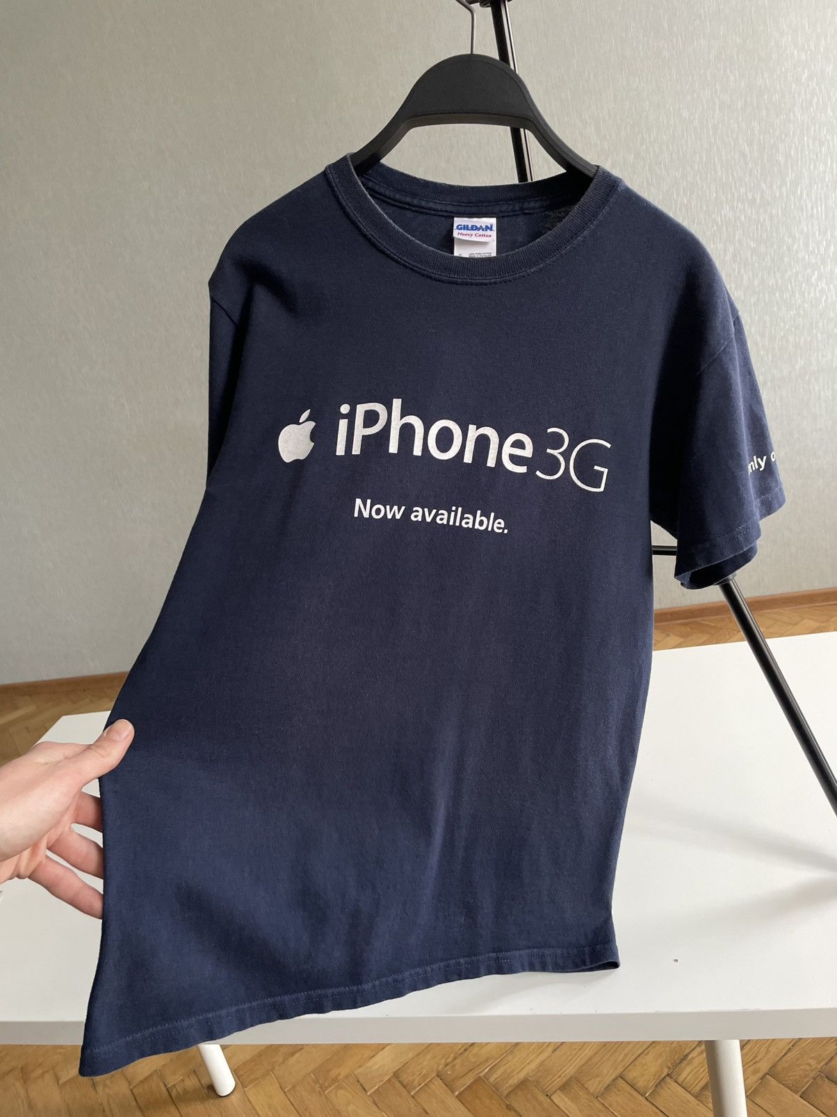 Apple 2009 Iphone 3G: A Promo Tee, The Release For Sale Size US S / EU 44-46 / 1 - 9 Thumbnail
