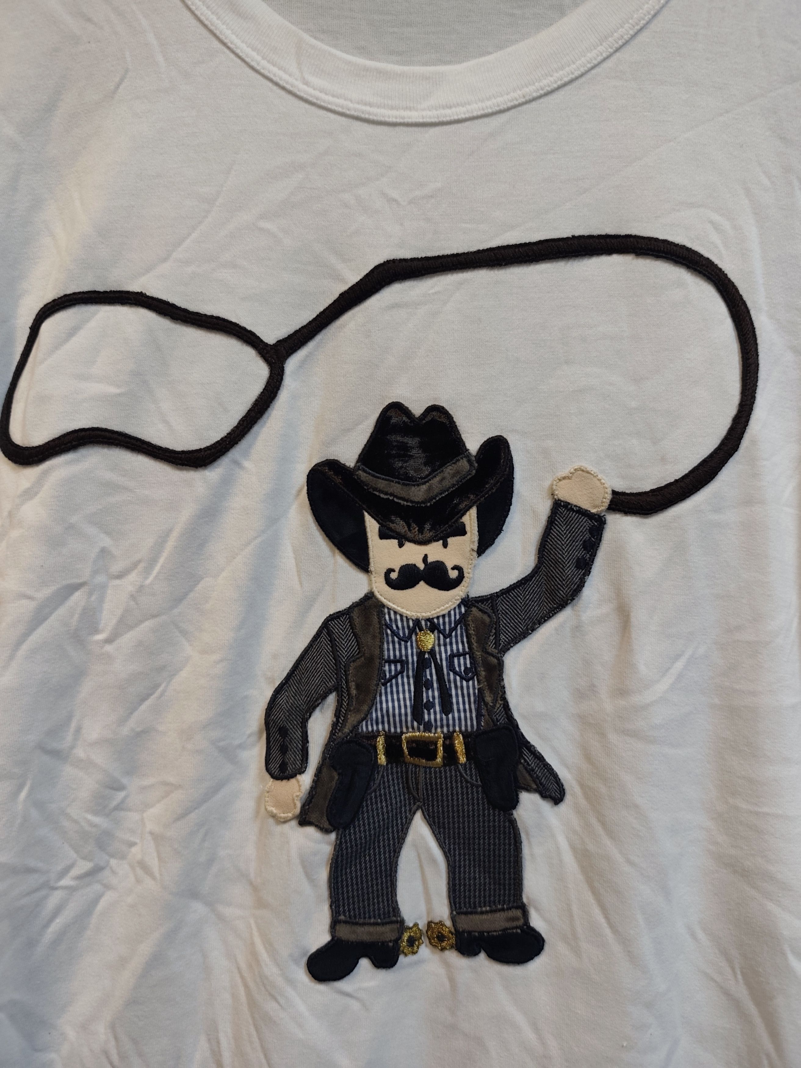 Dolce & Gabbana Dolce & Gabbana Cowboy Tee Size US M / EU 48-50 / 2 - 2 Thumbnail