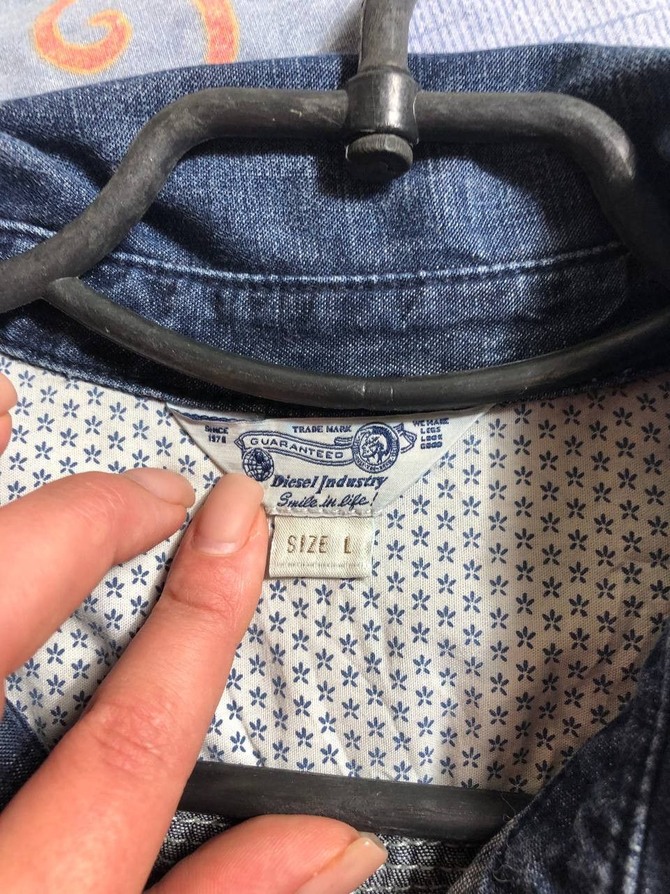 Diesel Rare! Diesel Project Monogram Shirt Y2K Button Up 90s Size US L / EU 52-54 / 3 - 11 Thumbnail
