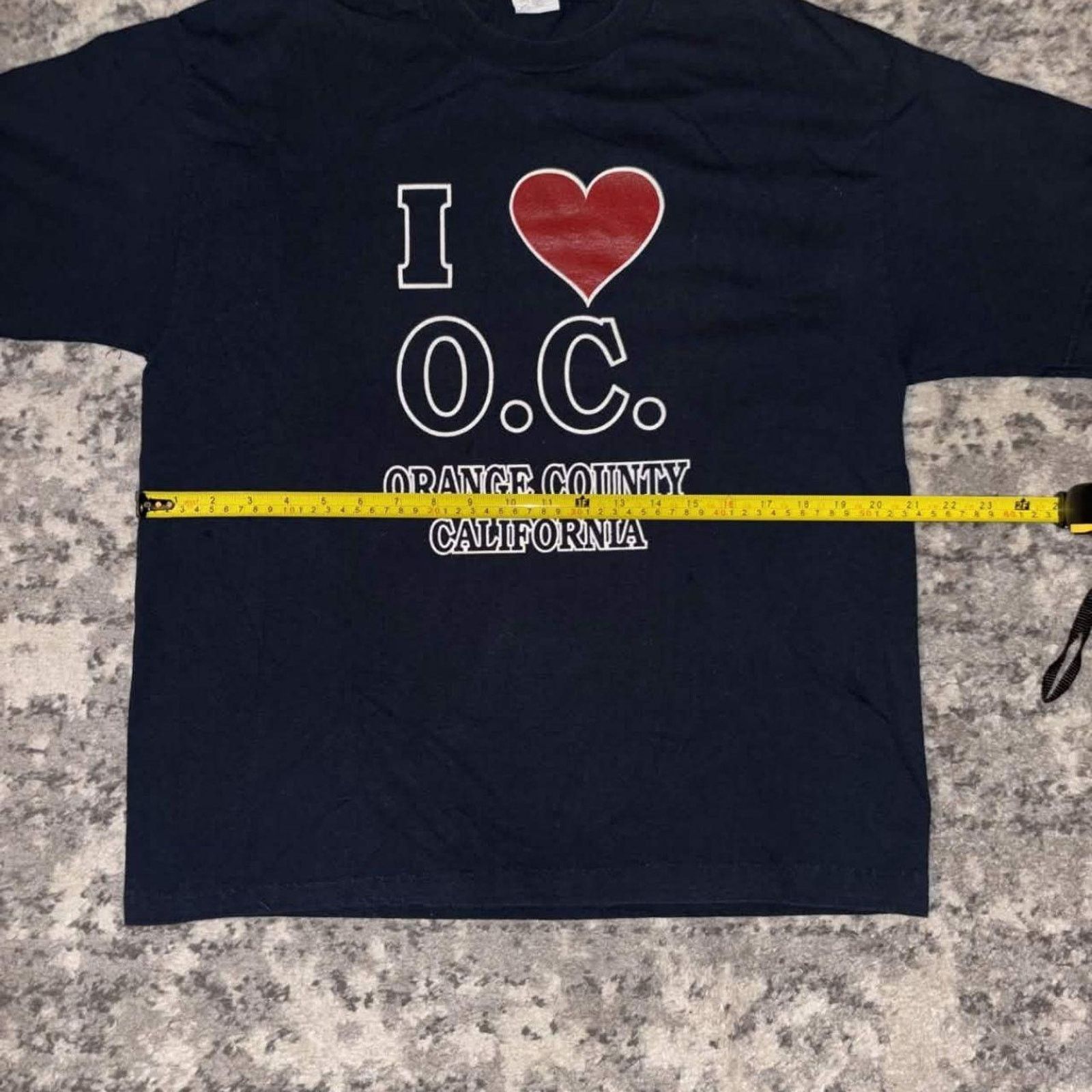 Vintage Y2K I Love Orange County California Souvenir Shirt Size US L / EU 52-54 / 3 - 4 Thumbnail
