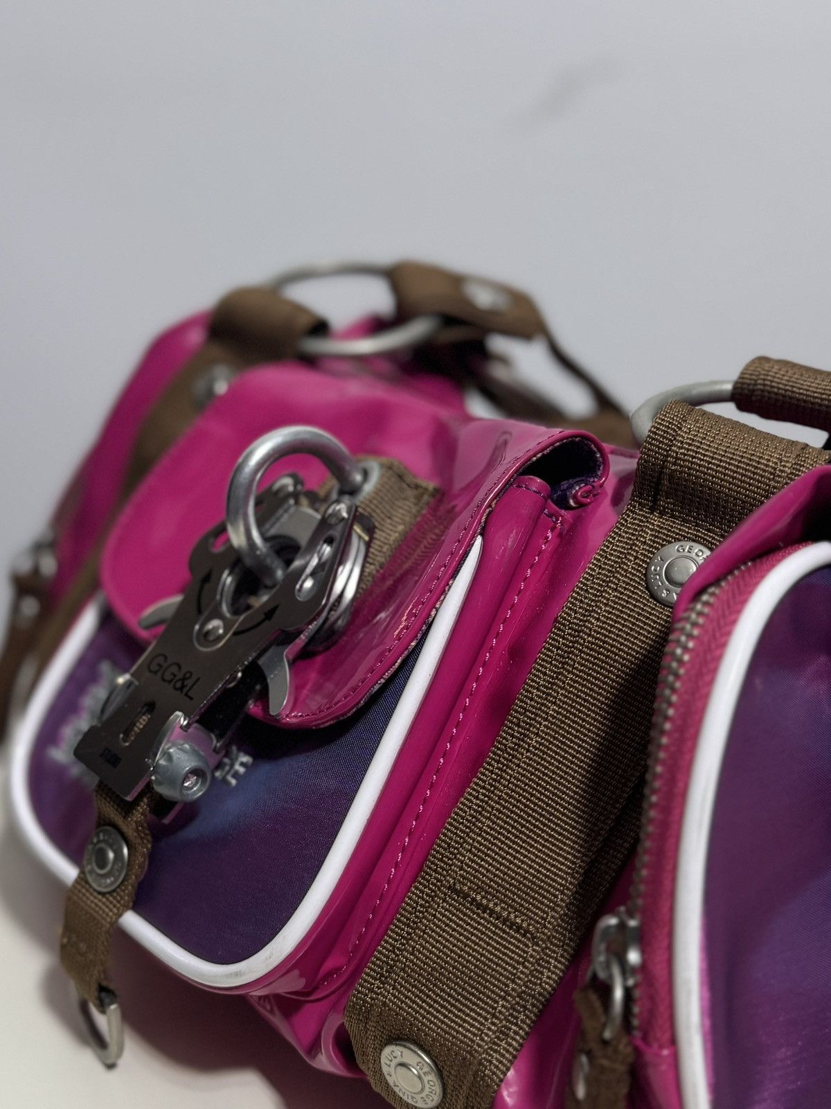 George Gina & Lucy Vintage 2010 Senorita Medelin Shoulder Punk Purple Bag Size ONE SIZE - 13 Thumbnail