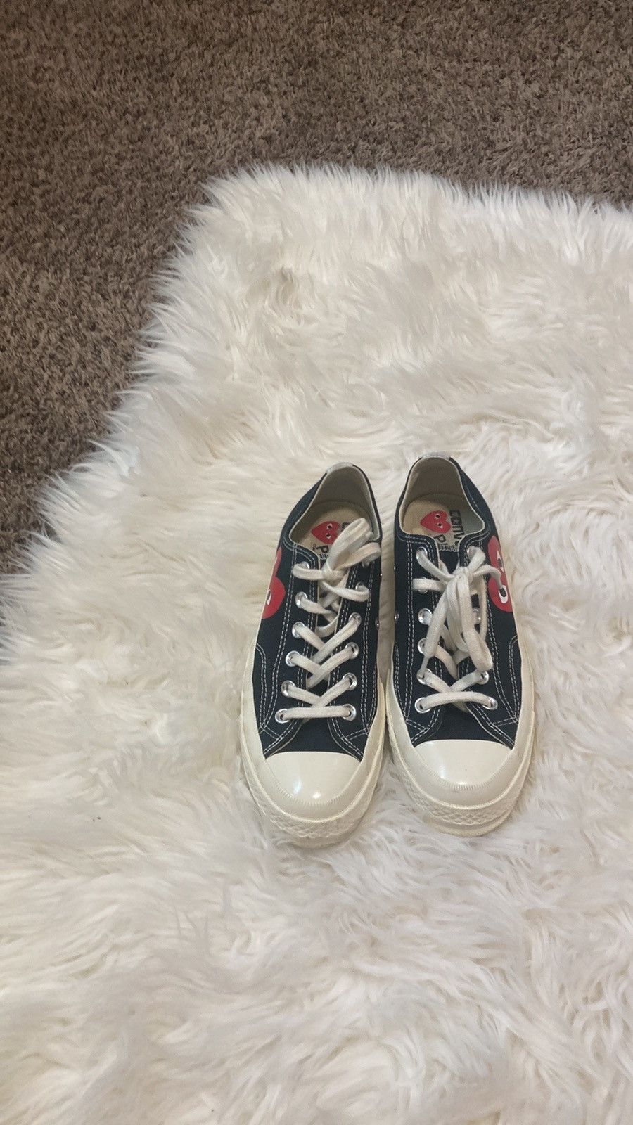 Comme des Garcons PLAY × Converse Women’s Comme Des Garçons Play Converse Size US 8 / IT 38 - 2 Thumbnail