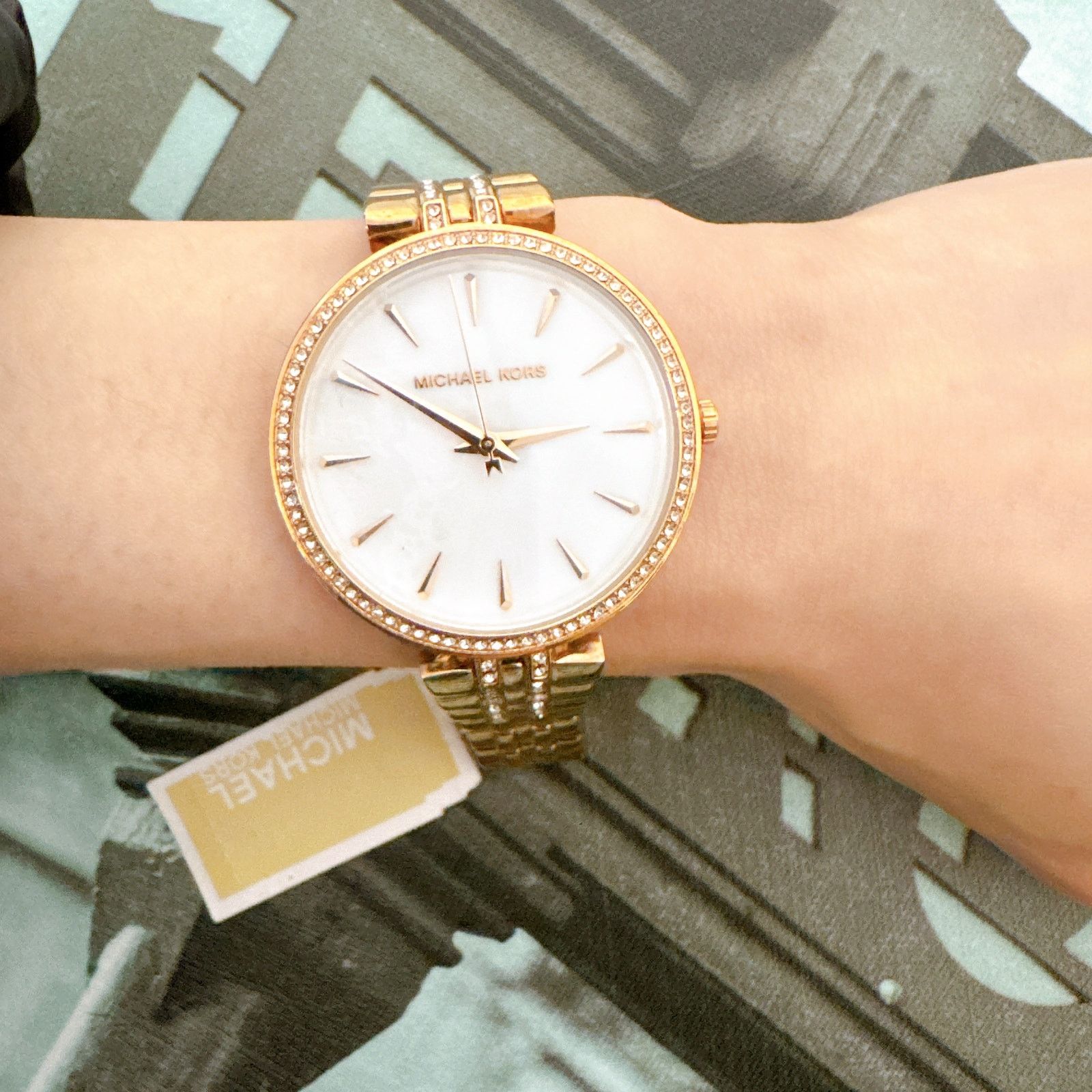 Michael Kors Michael Kors MK7168 Anabeth Quartz White Women's Watch Size ONE SIZE - 6 Thumbnail