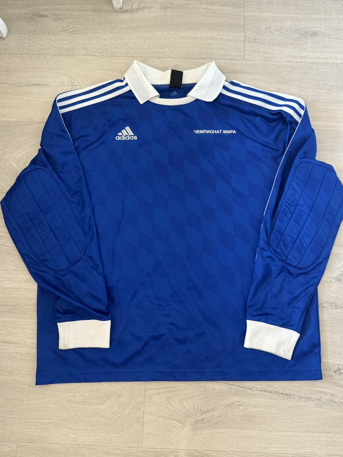 Adidas GOSHA RUBCHINSKIY X ADIDAS LONG SLEEVE FOOTBALL JERSEY Size US L / EU 52-54 / 3 - 3 Thumbnail
