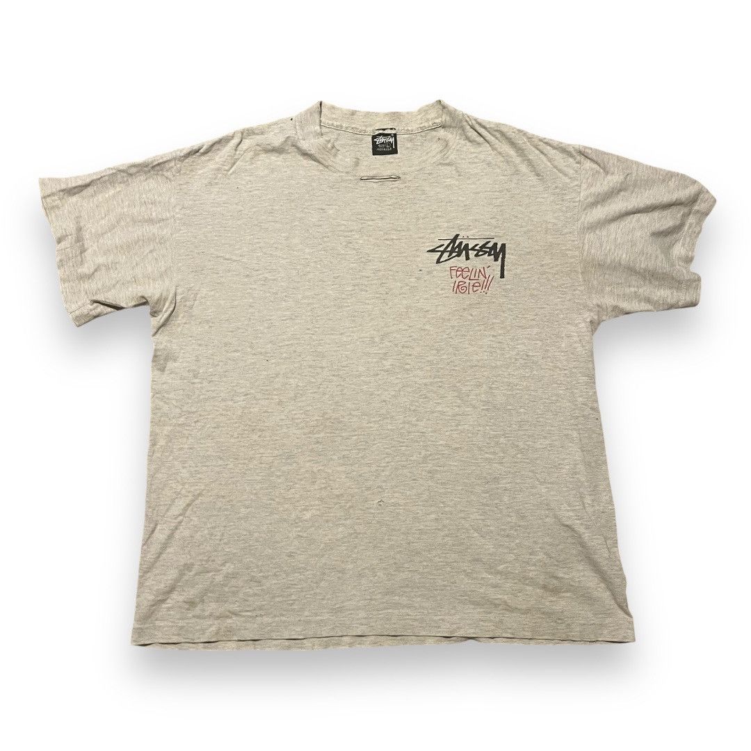 Stussy × Vintage Vintage Stüssy Irie Vibes T Shirt 90s Size US L / EU 52-54 / 3 - 2 Thumbnail