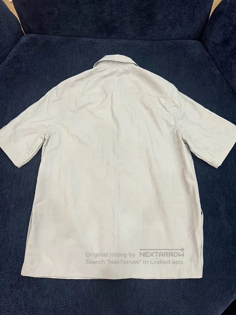 Fendi Fendi Solid color pointed collar short sleeve shirt Size US S / EU 44-46 / 1 - 2 Thumbnail