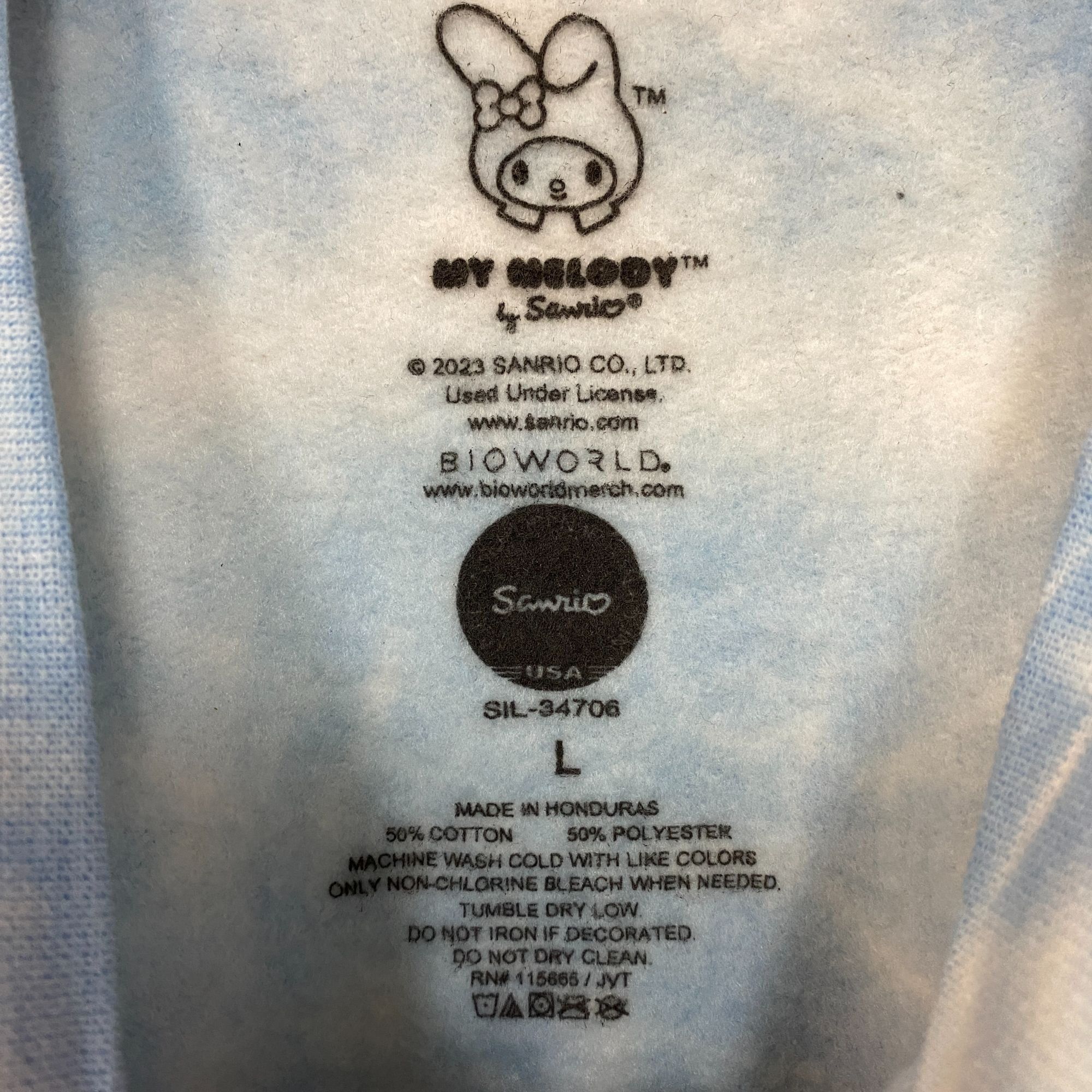 Disney My Melody and Tori Tiedye Crewneck size Large Size US L / EU 52-54 / 3 - 4 Thumbnail