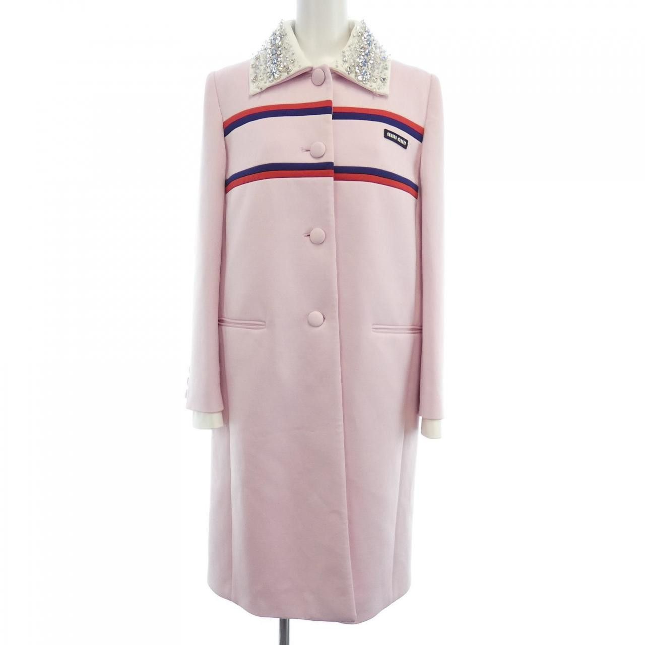 Miu Miu Miu Miu Miu Miu MS1827 1YTC Coat Others Outerwear MS1827 1YTC DUTY FREE for USA Size ONE SIZE - 1 Thumbnail