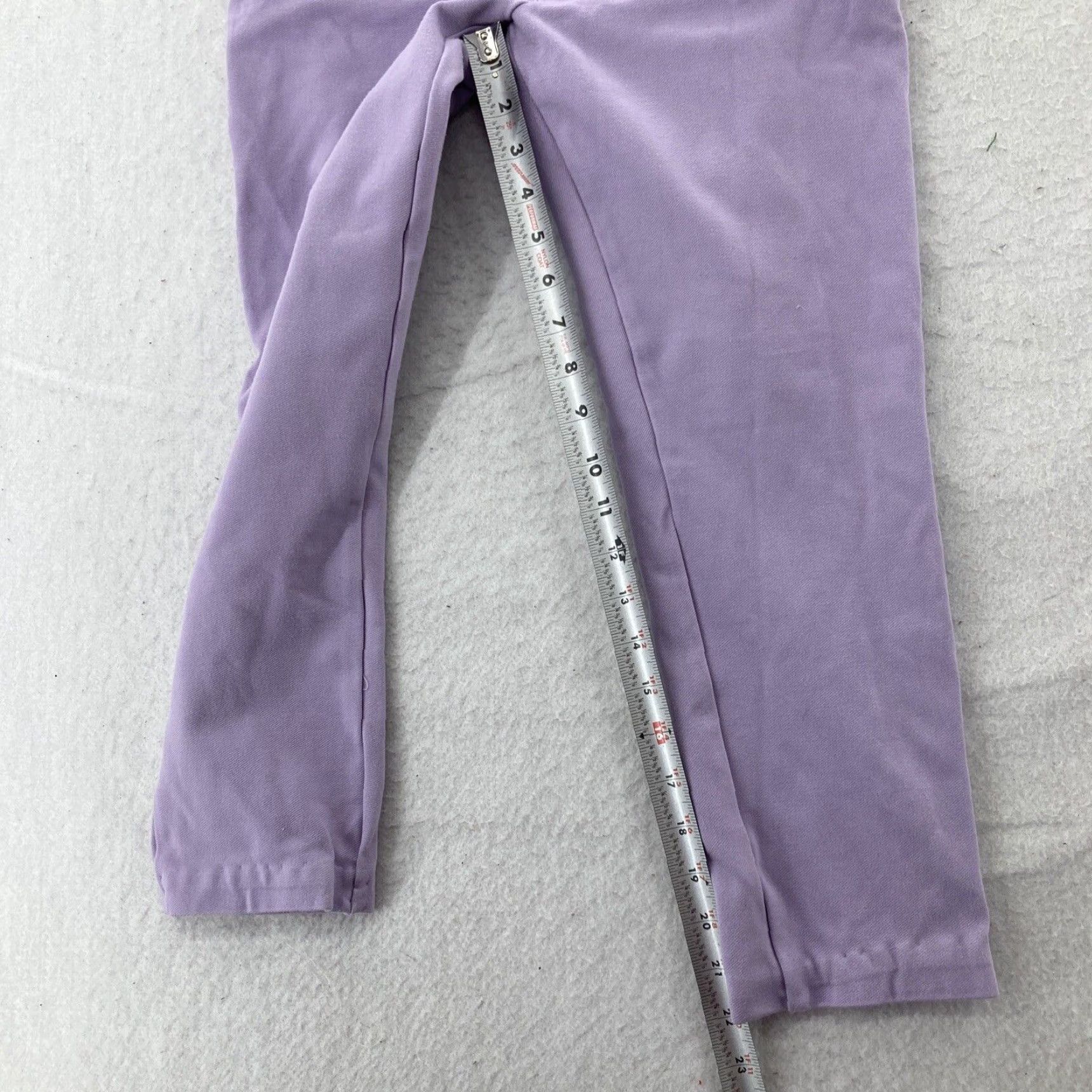 Vintage KUT from the Kloth Jeans Women's Size 6 Purple Cropped Pants Size 28" / US 6 / IT 42 - 4 Thumbnail