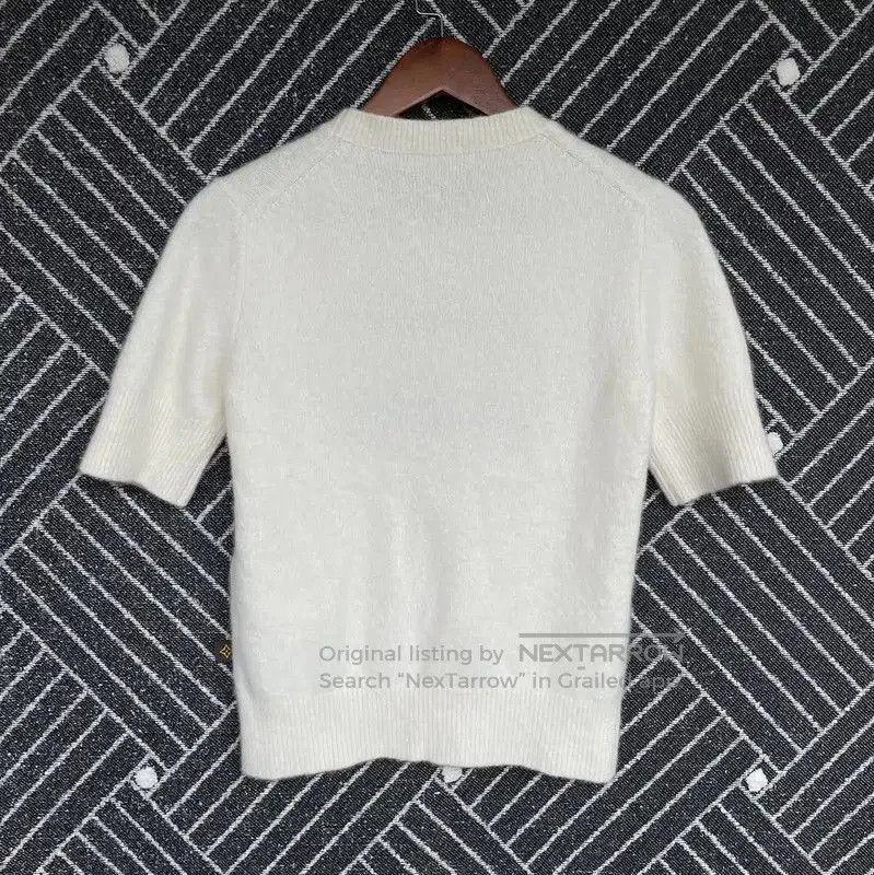 Louis Vuitton Louis Vuitton Cream Wool Blend T. Size M / US 6-8 / IT 42-44 - 2 Thumbnail