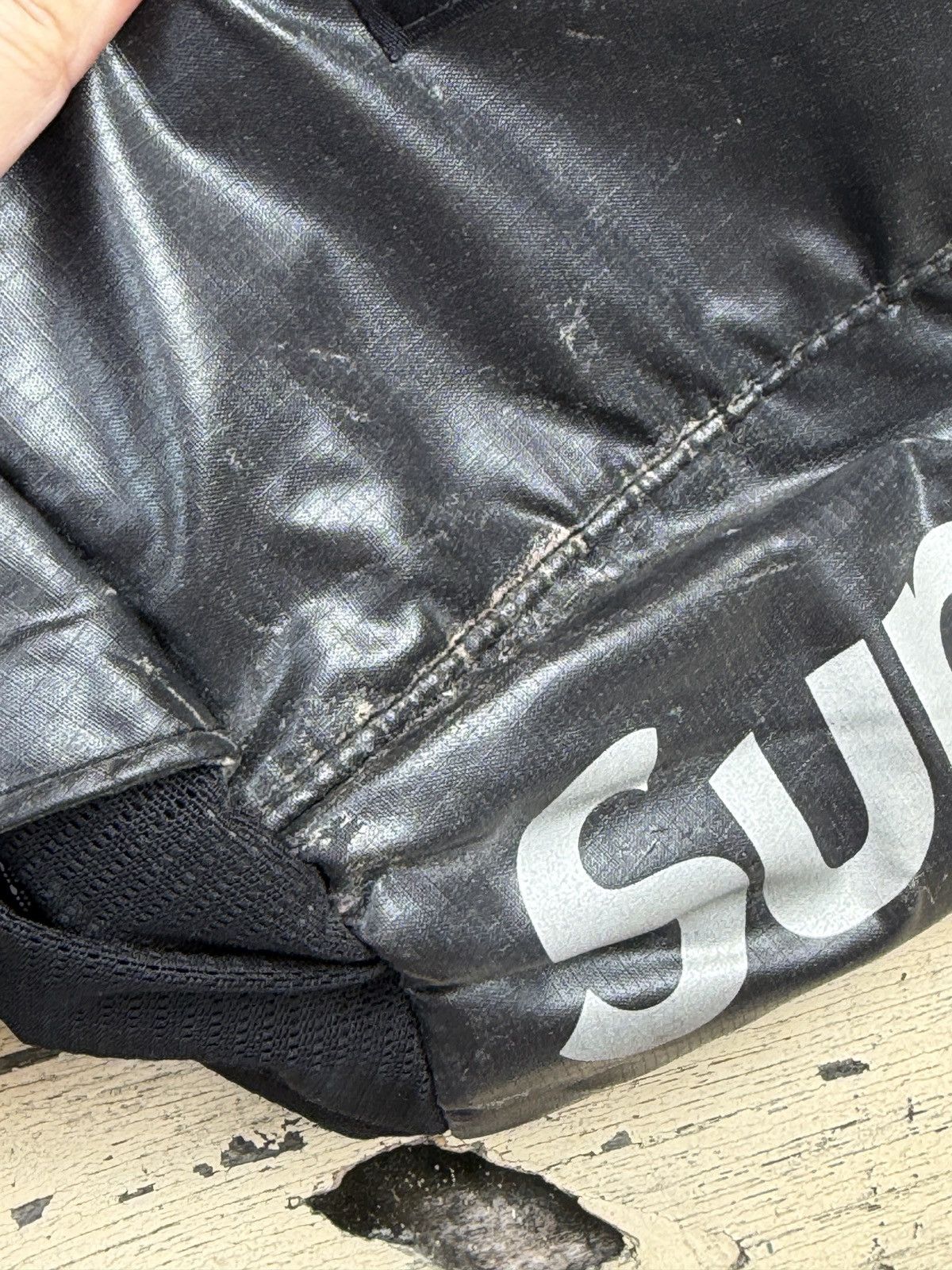 Supreme Supreme Black Cordura Waist Crossbody Bag Size ONE SIZE - 16 Thumbnail