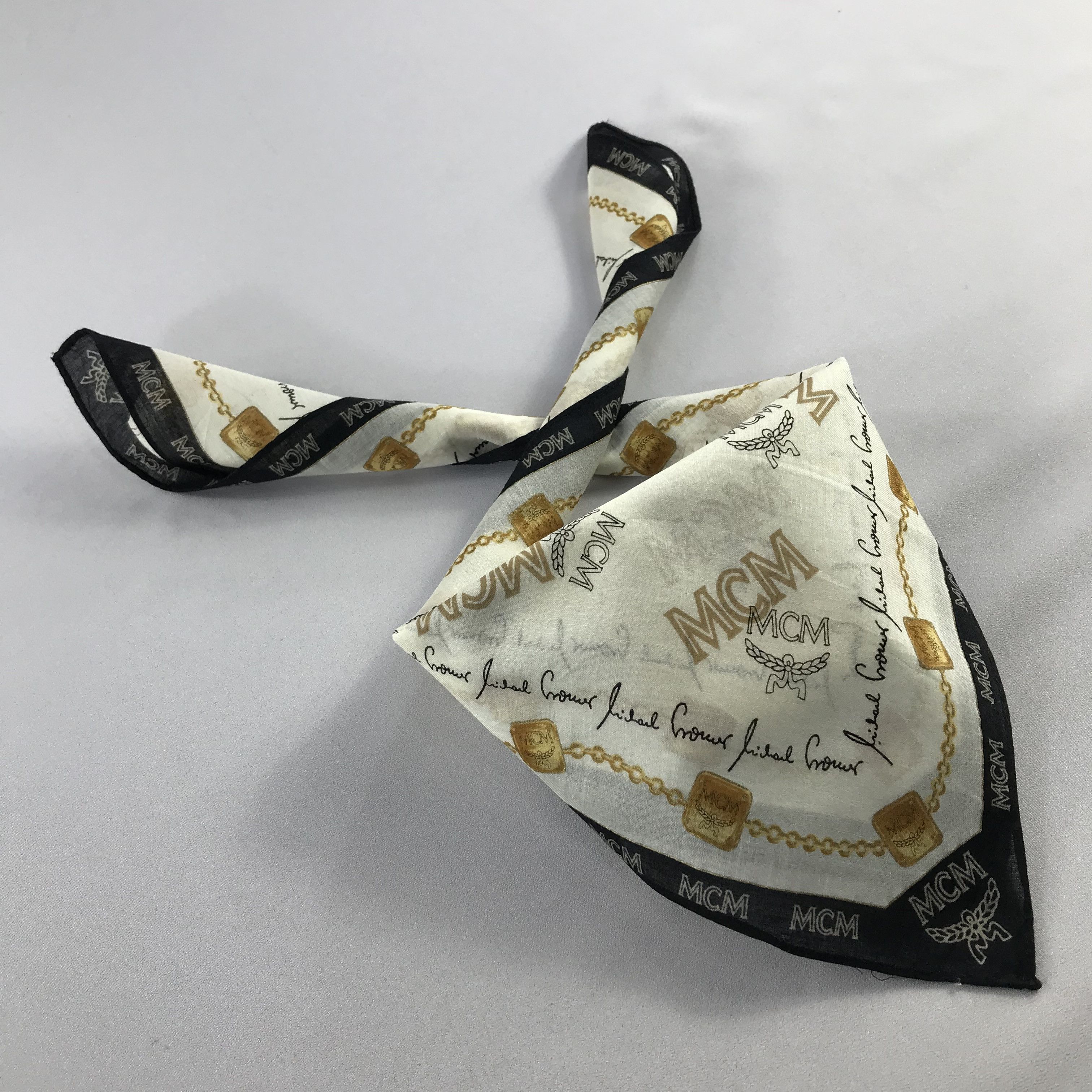 MCM MCM Handkerchief / Bandana / Neckerchief C554 Size ONE SIZE - 2 Thumbnail