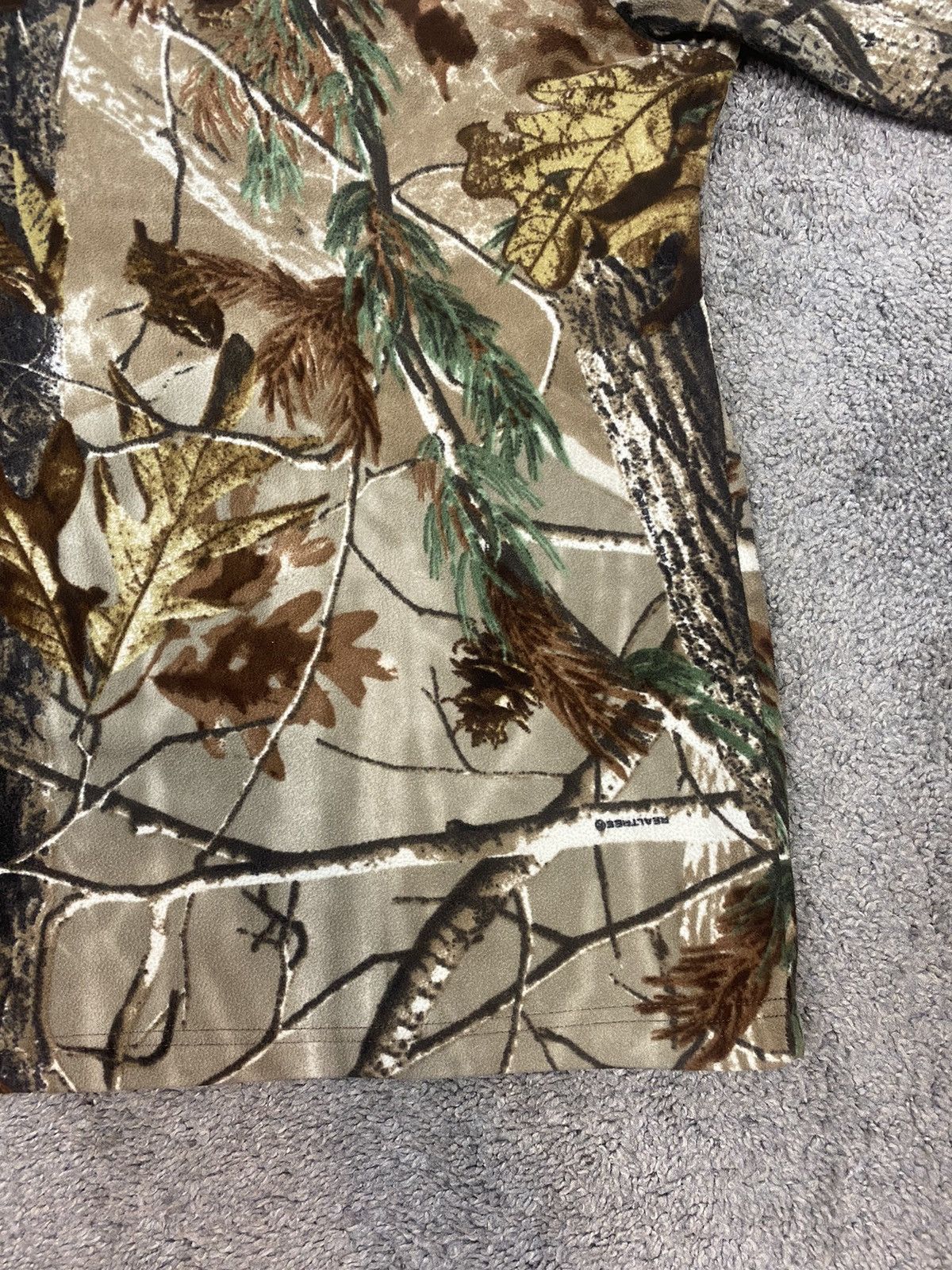 Realtree × Vintage Realtree camo fleece long sleeve mockneck Size US XL / EU 56 / 4 - 3 Thumbnail