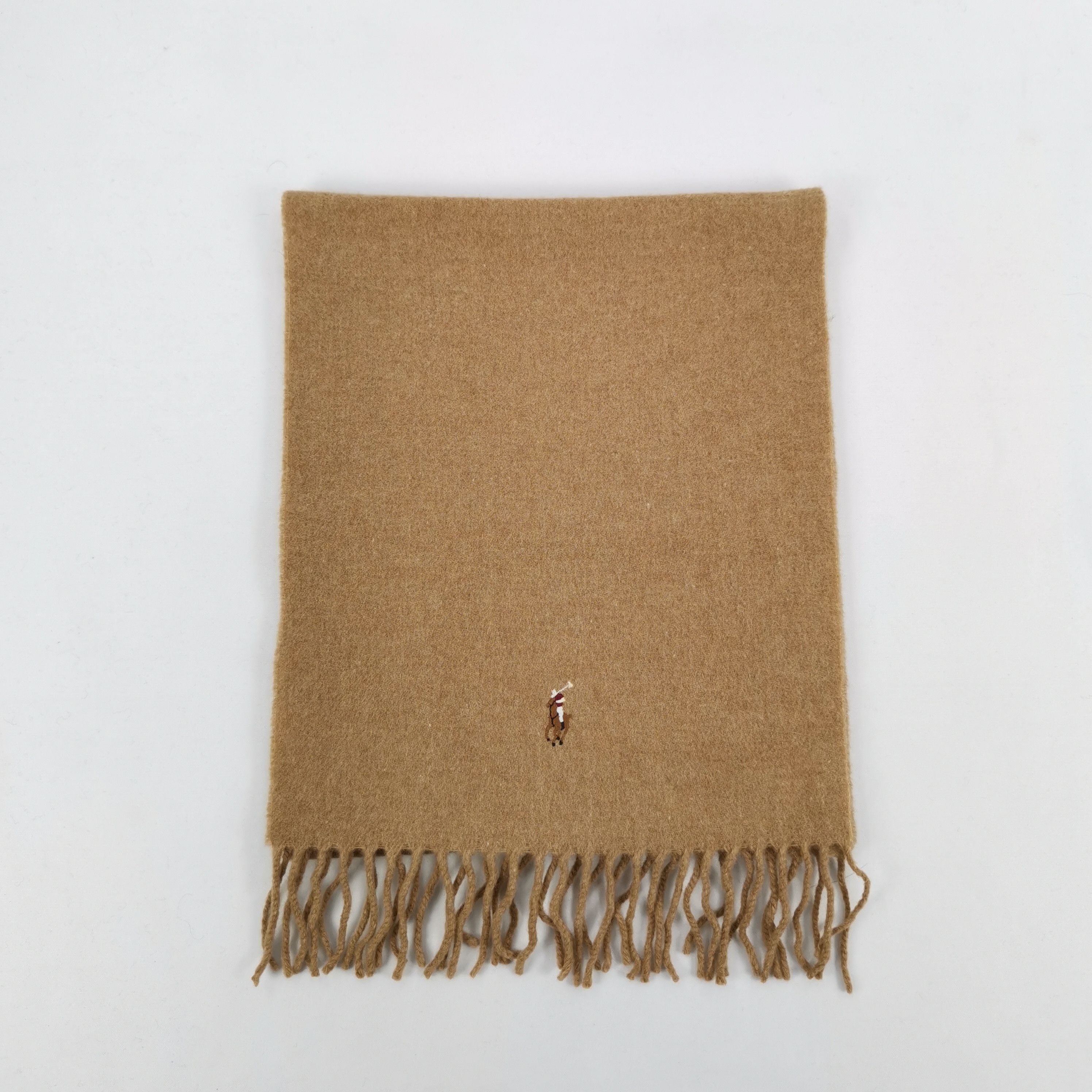 Polo Ralph Lauren Vintage Polo Ralph Lauren Scarf Muffler Wool Scarves Size ONE SIZE - 2 Thumbnail