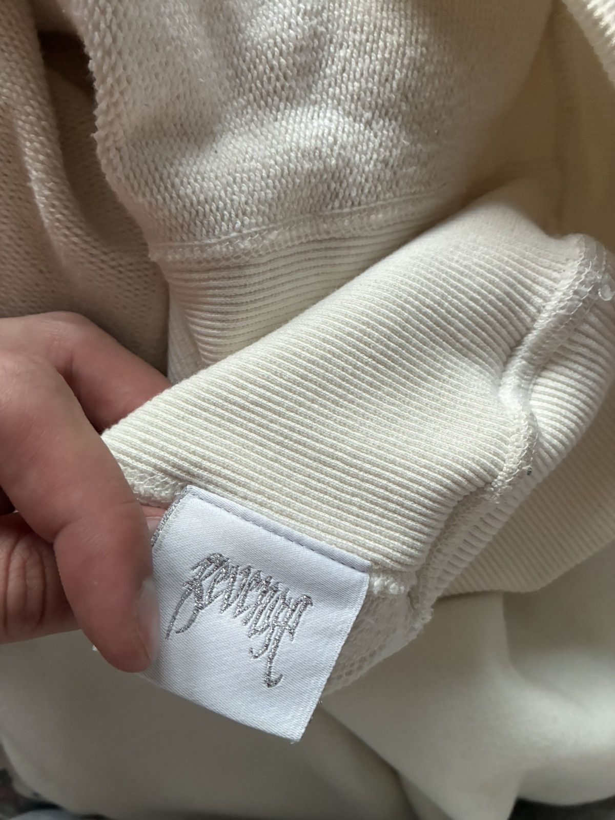 Revenge Revenge Cream Embroidered Hoodie Size US L / EU 52-54 / 3 - 6 Thumbnail
