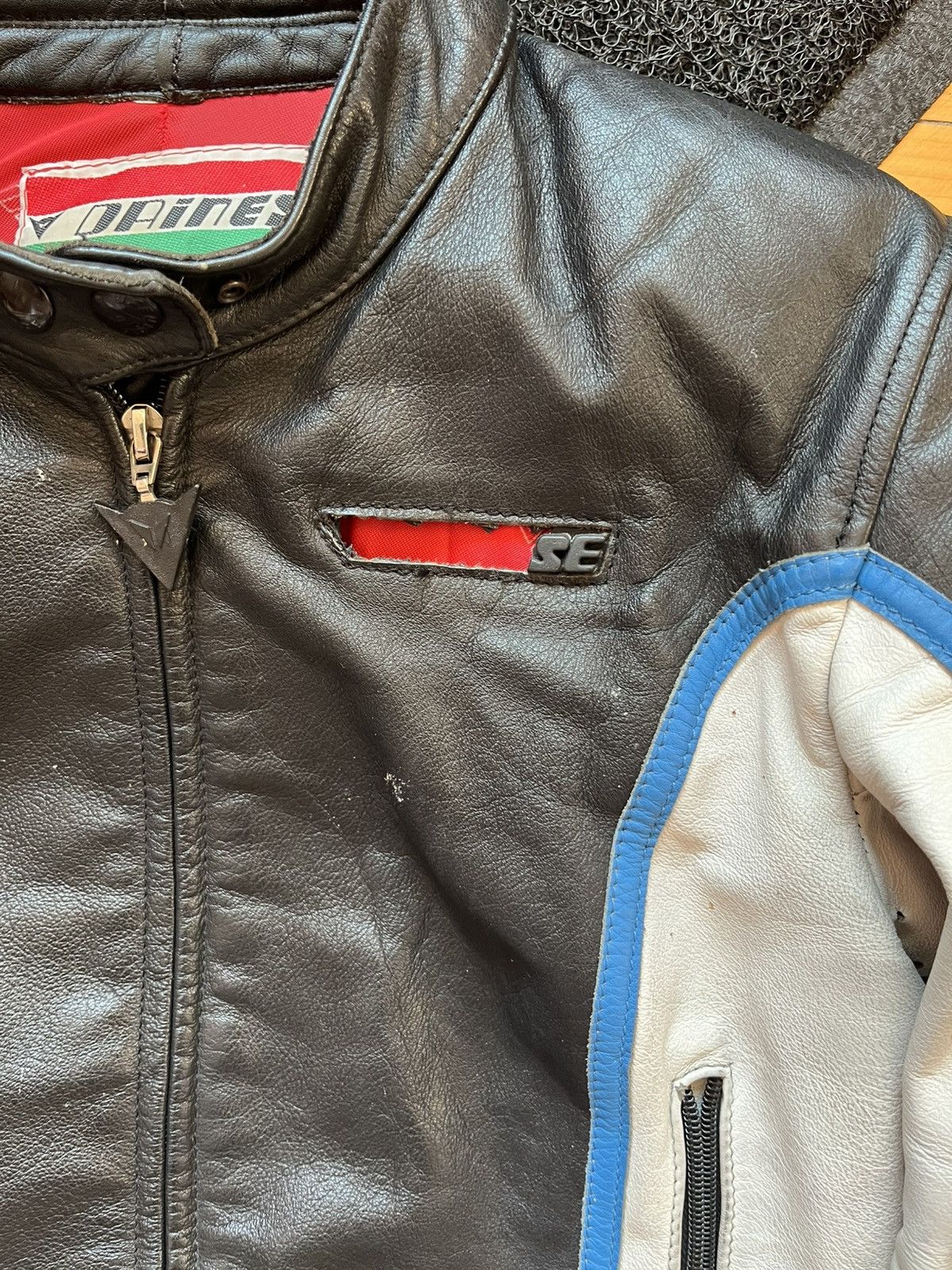 Dainese × Vintage Vintage Dainese Women's Racing Motorcycle Leather Jacket Size M / US 6-8 / IT 42-44 - 10 Thumbnail