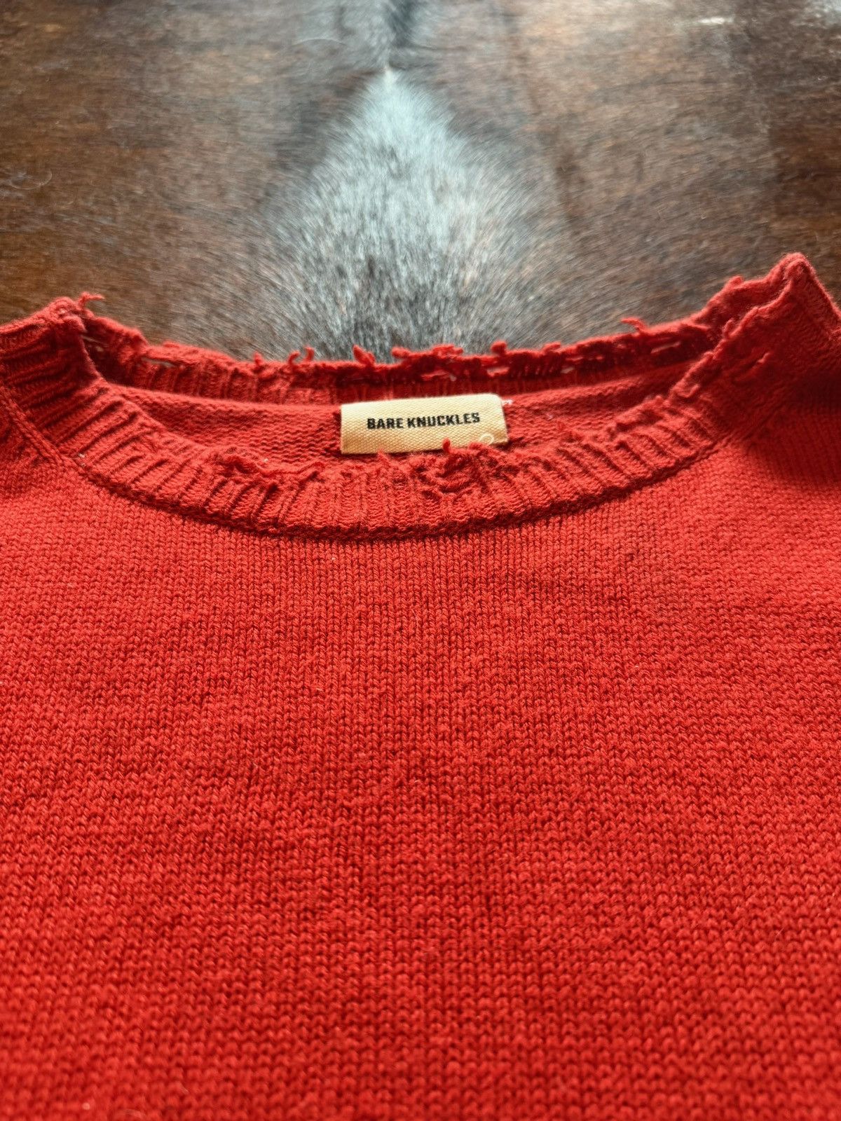 Bare Knuckles Bare knuckles cropped sweater Size US M / EU 48-50 / 2 - 3 Thumbnail