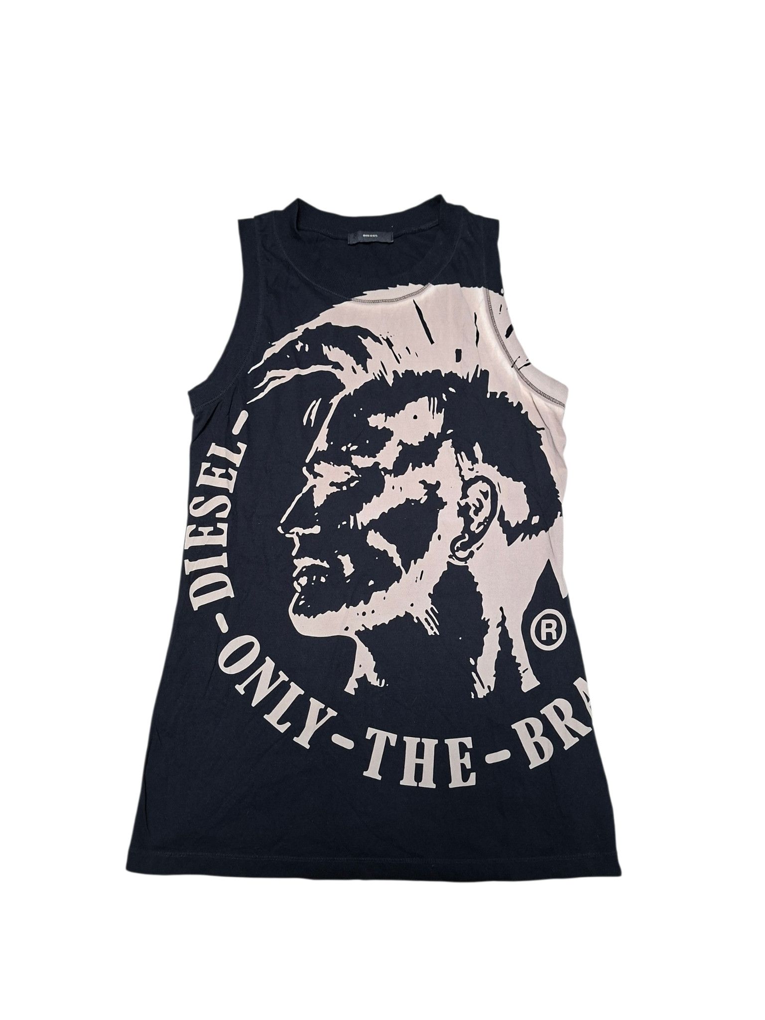 Diesel DIESEL VINTAGE BIG LOGO AVANT GARDE SLEVELESS TEE Size US S / EU 44-46 / 1 - 1 Thumbnail